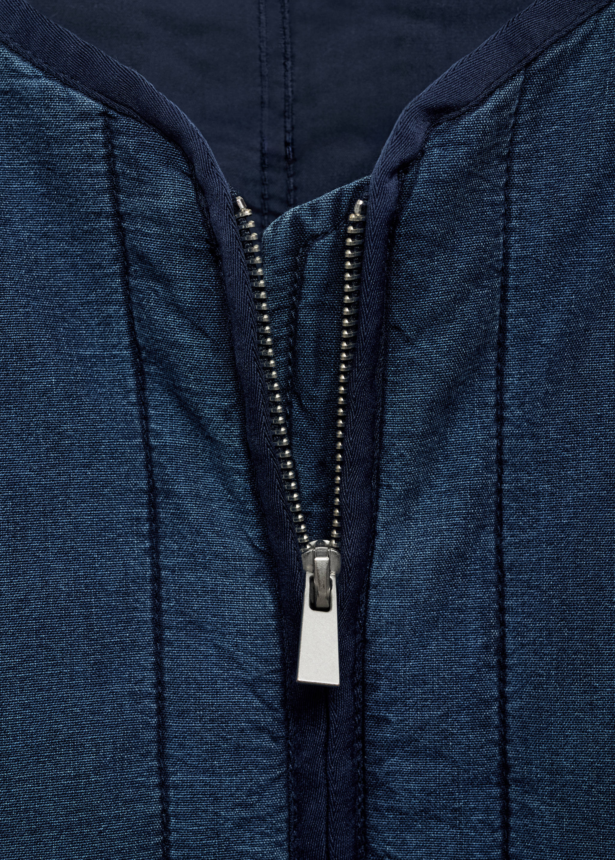 Quilted bomber jacket - Details of the article 8