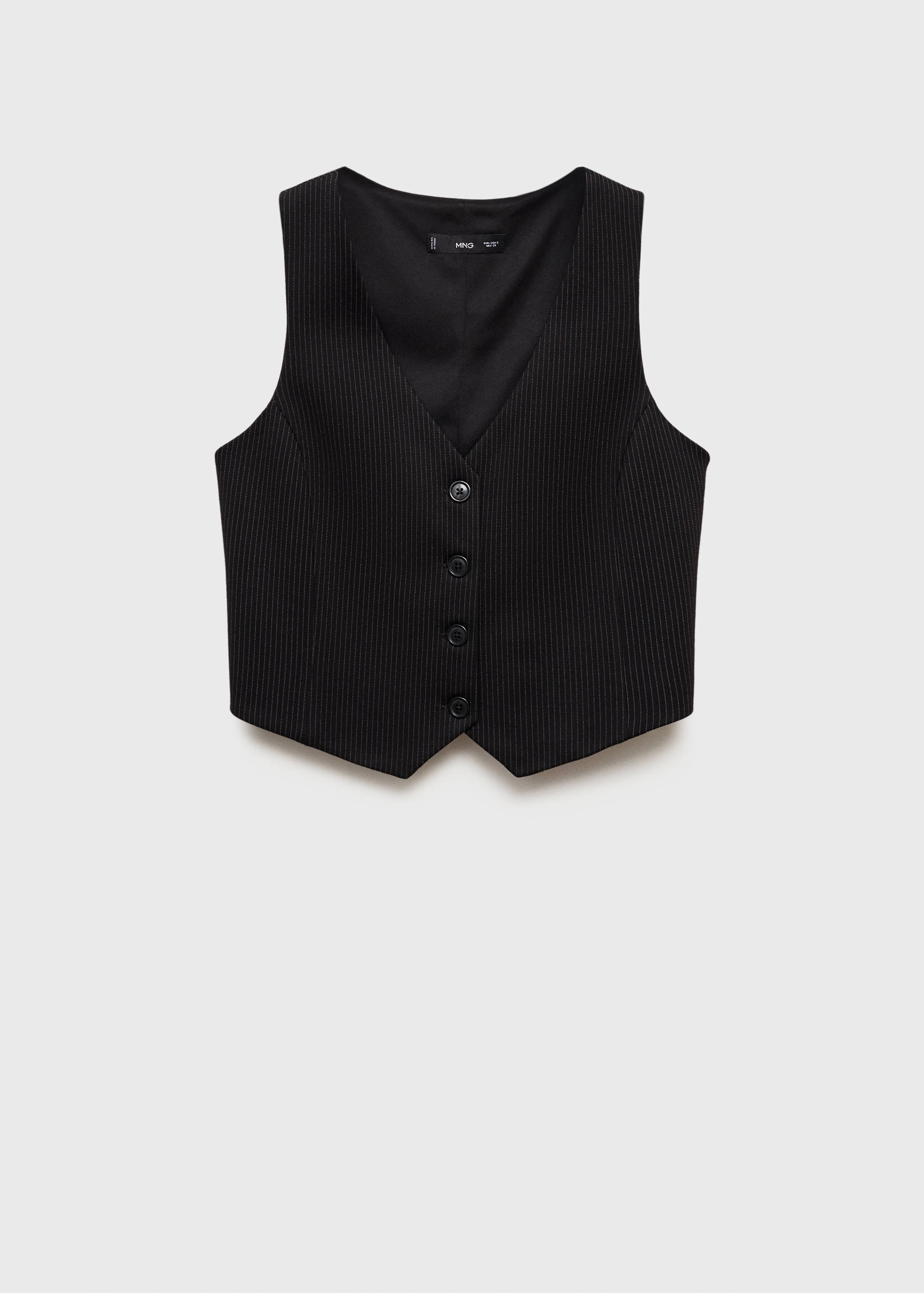 Pinstriped suit vest - Article without model
