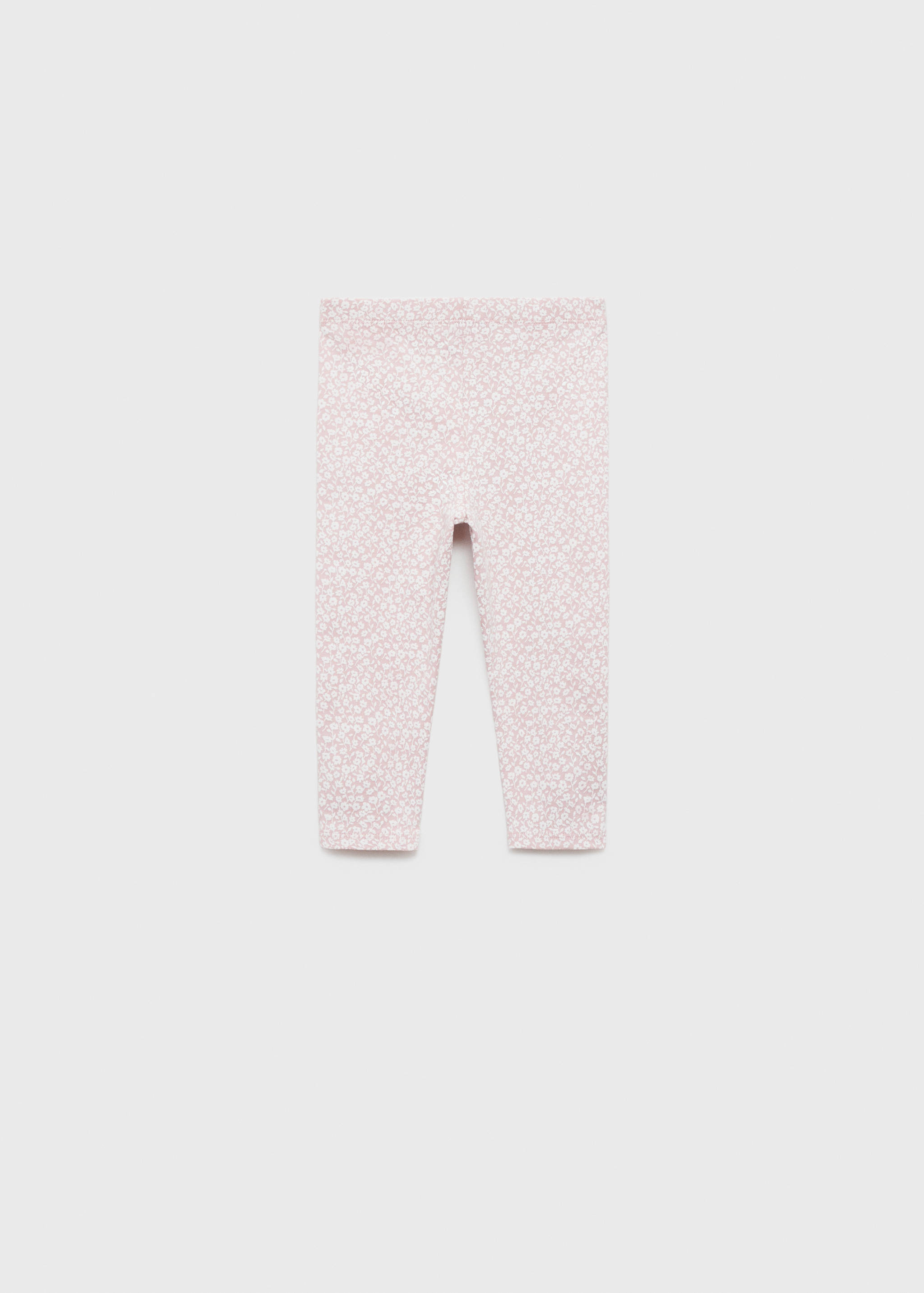 Floral print leggings - Reverse of the article