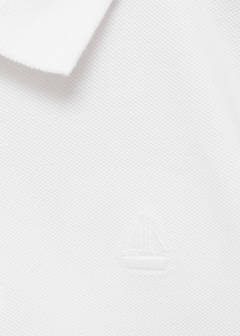 Short-sleeve knitted polo shirt — Off White 4