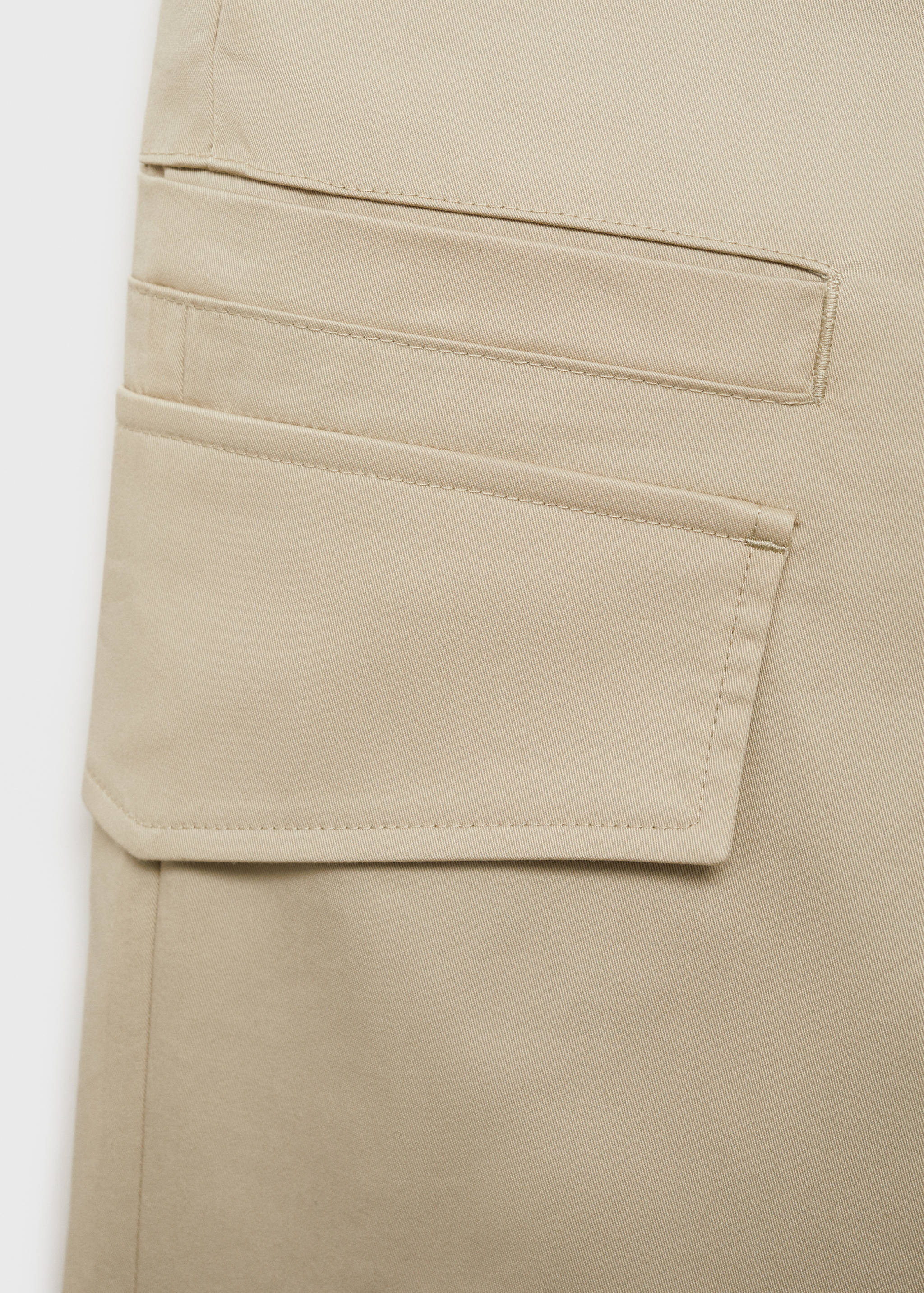 Relaxed-fit trousers with pocket - Details of the article 0
