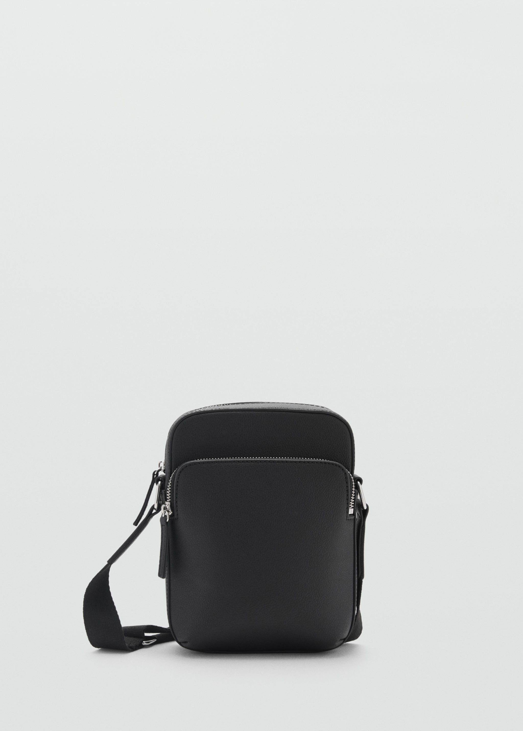 Patent faux-leather shoulder bag - Article without model