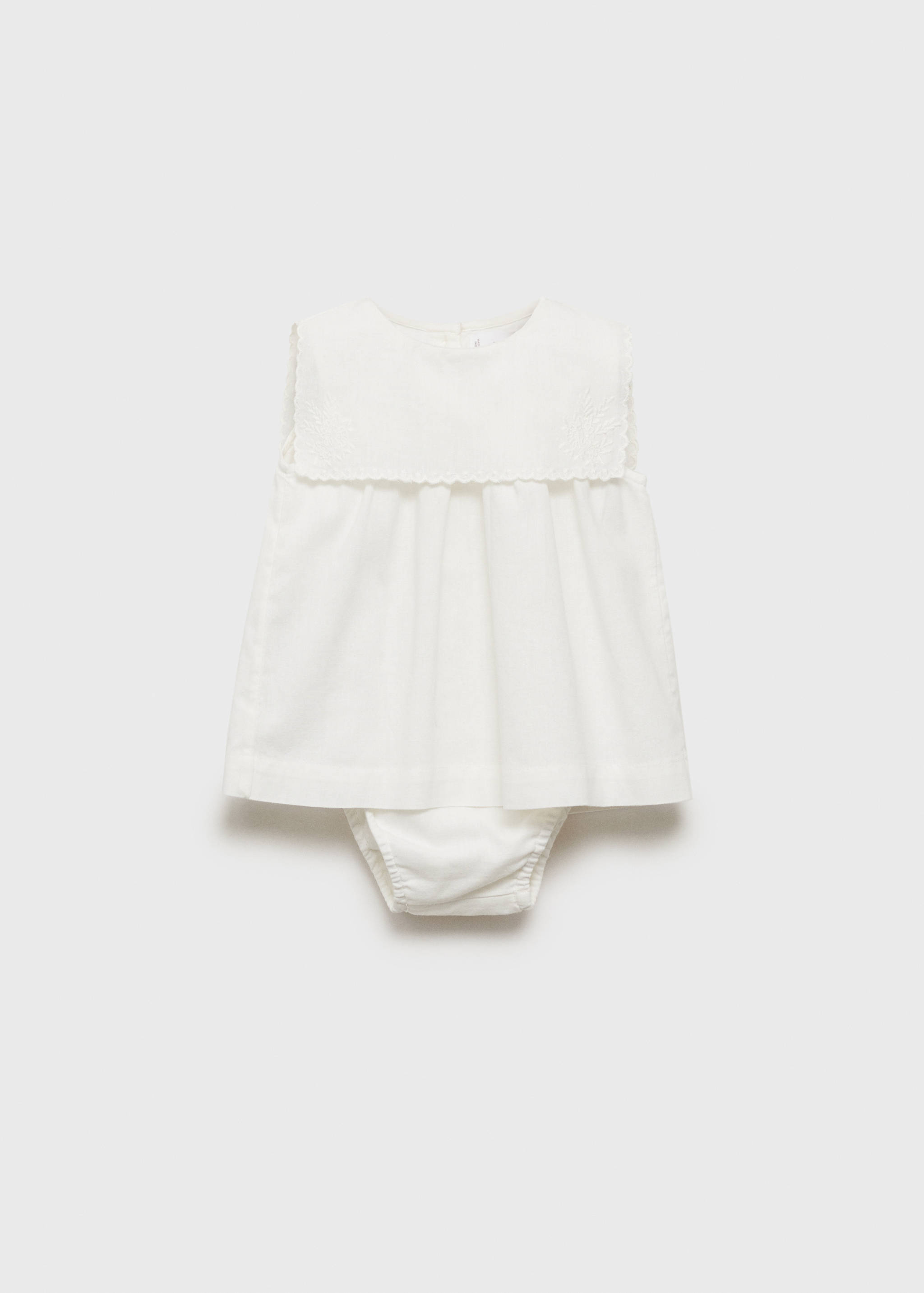 Cotton dress and nappy cover - Article without model