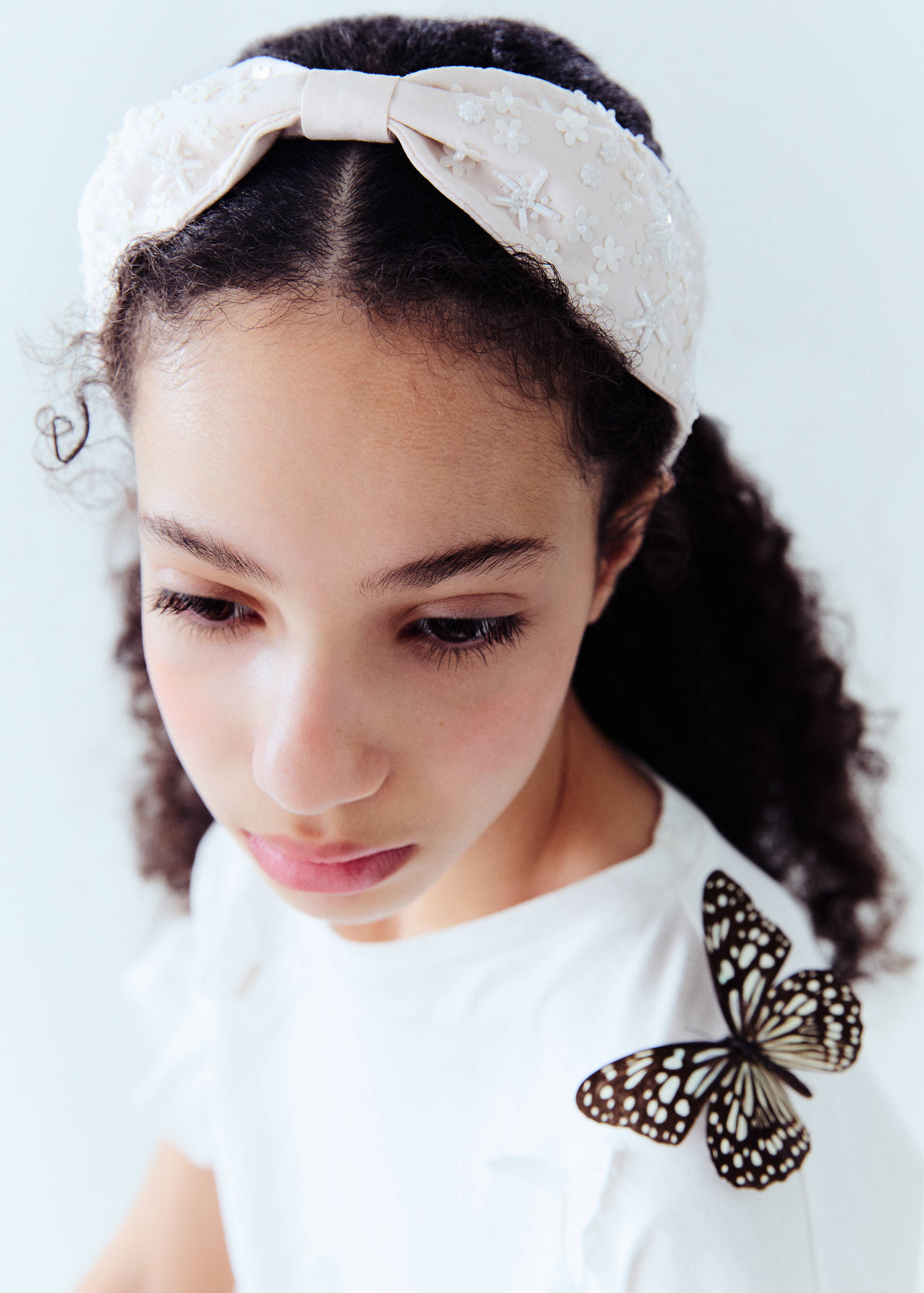 Faceted crystal hairband - Details of the article 5