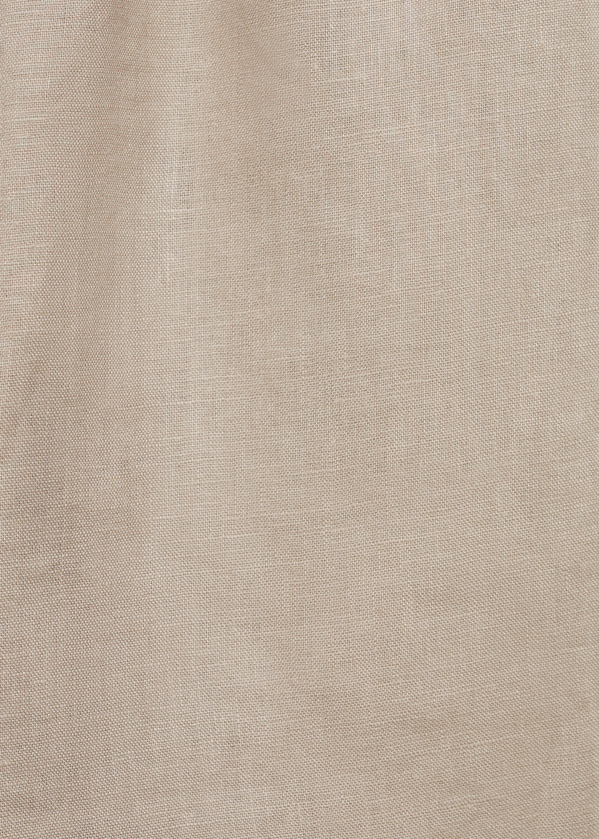 Linen shorts - Details of the article 0