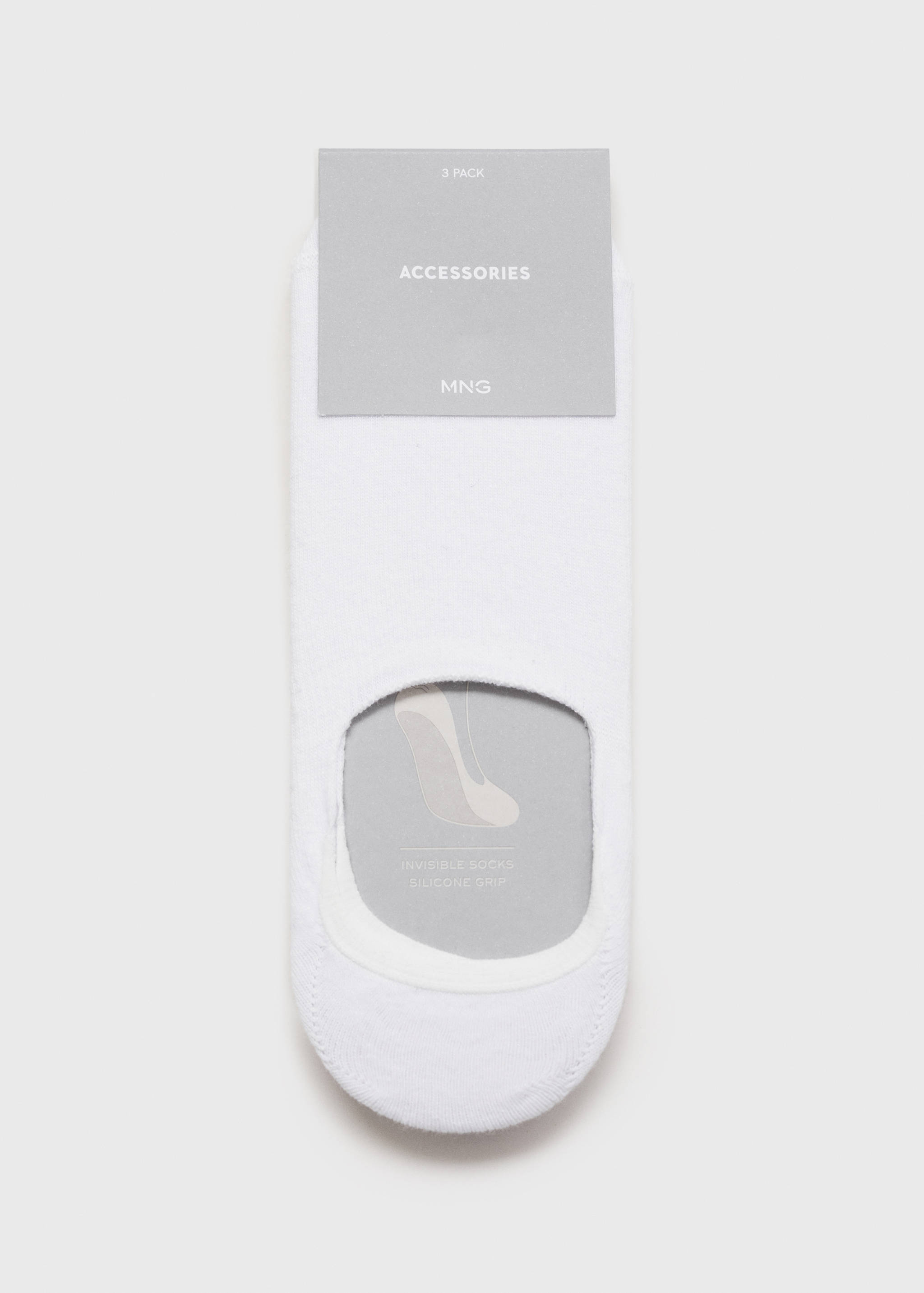 Pack 3 paires de chaussettes invisibles - Détail de l'article 0