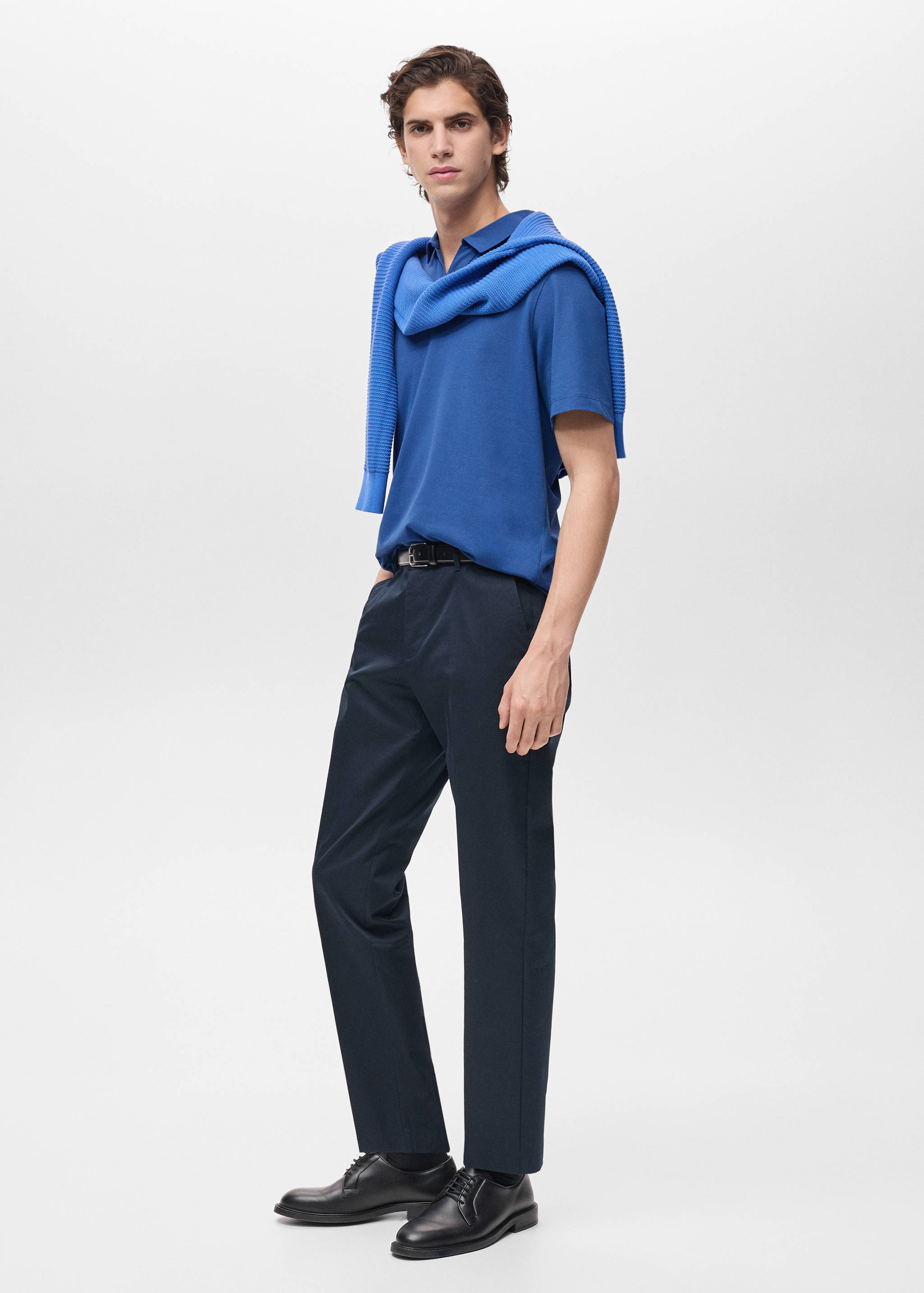 Polo slim-fit piqué de coton - Détail de l'article 2