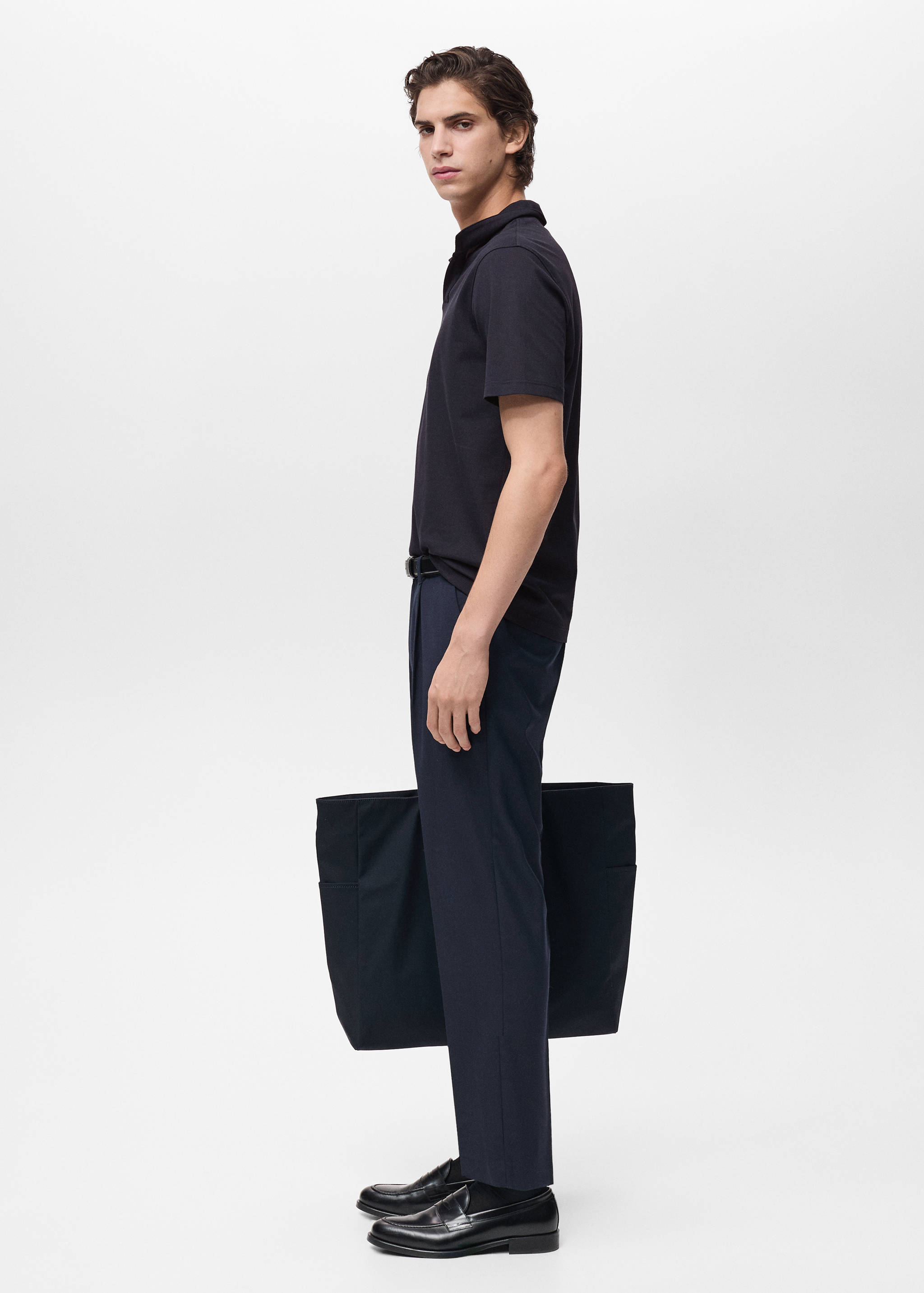 Polo slim-fit piqué de coton - Détail de l'article 2