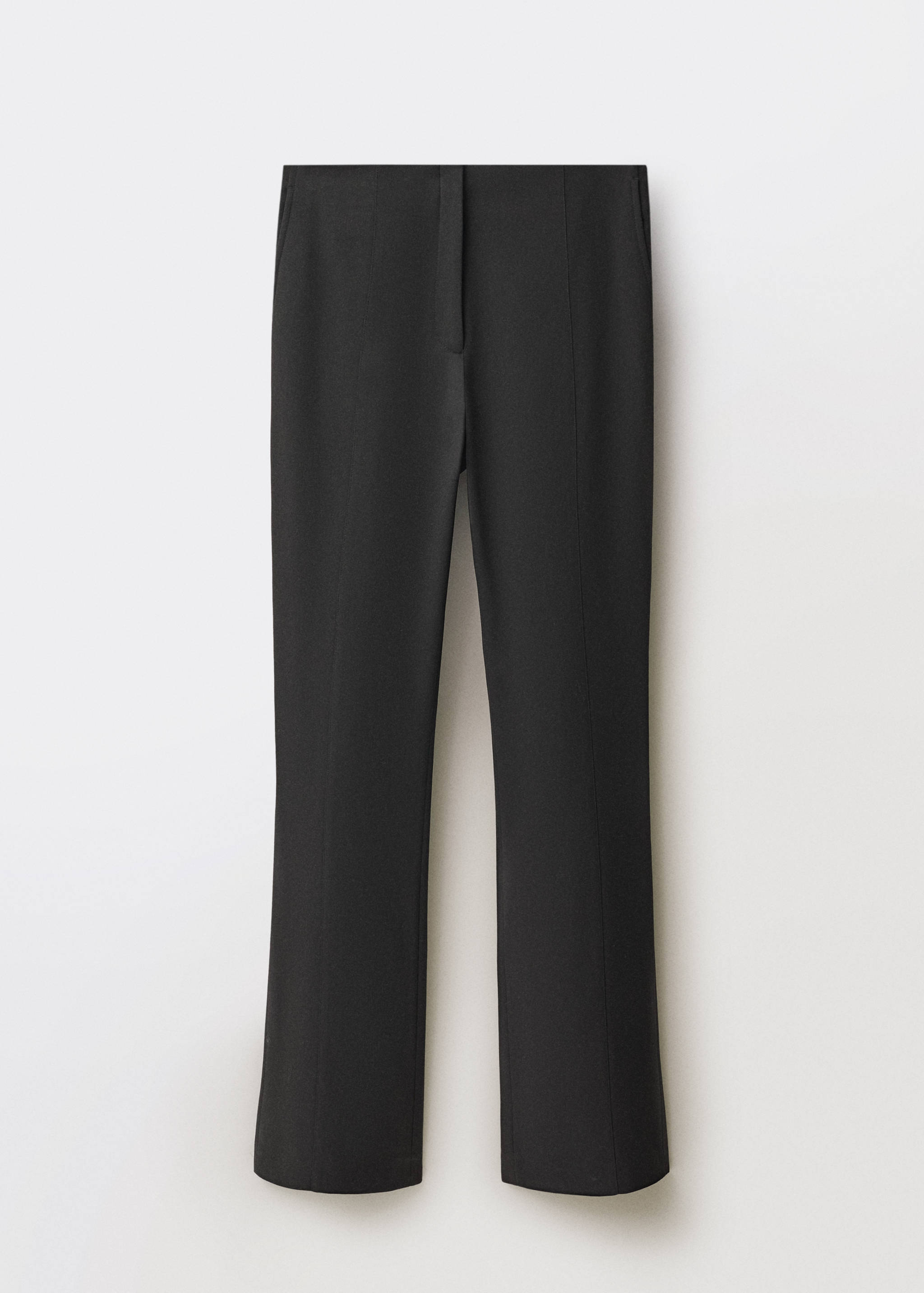Flared suit pants with openings - Article without model