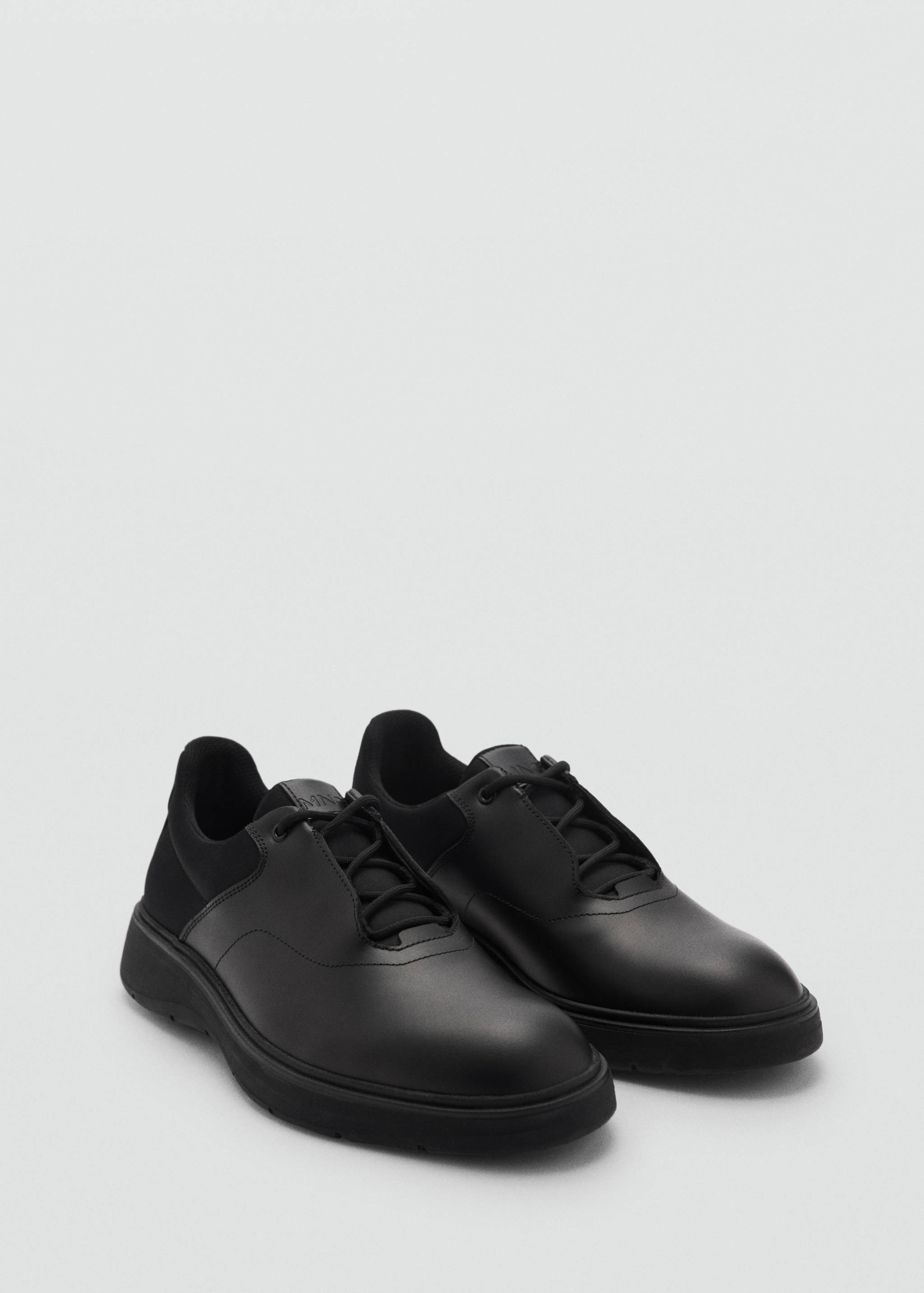 Coolmax® combined leather shoes - Medium plane