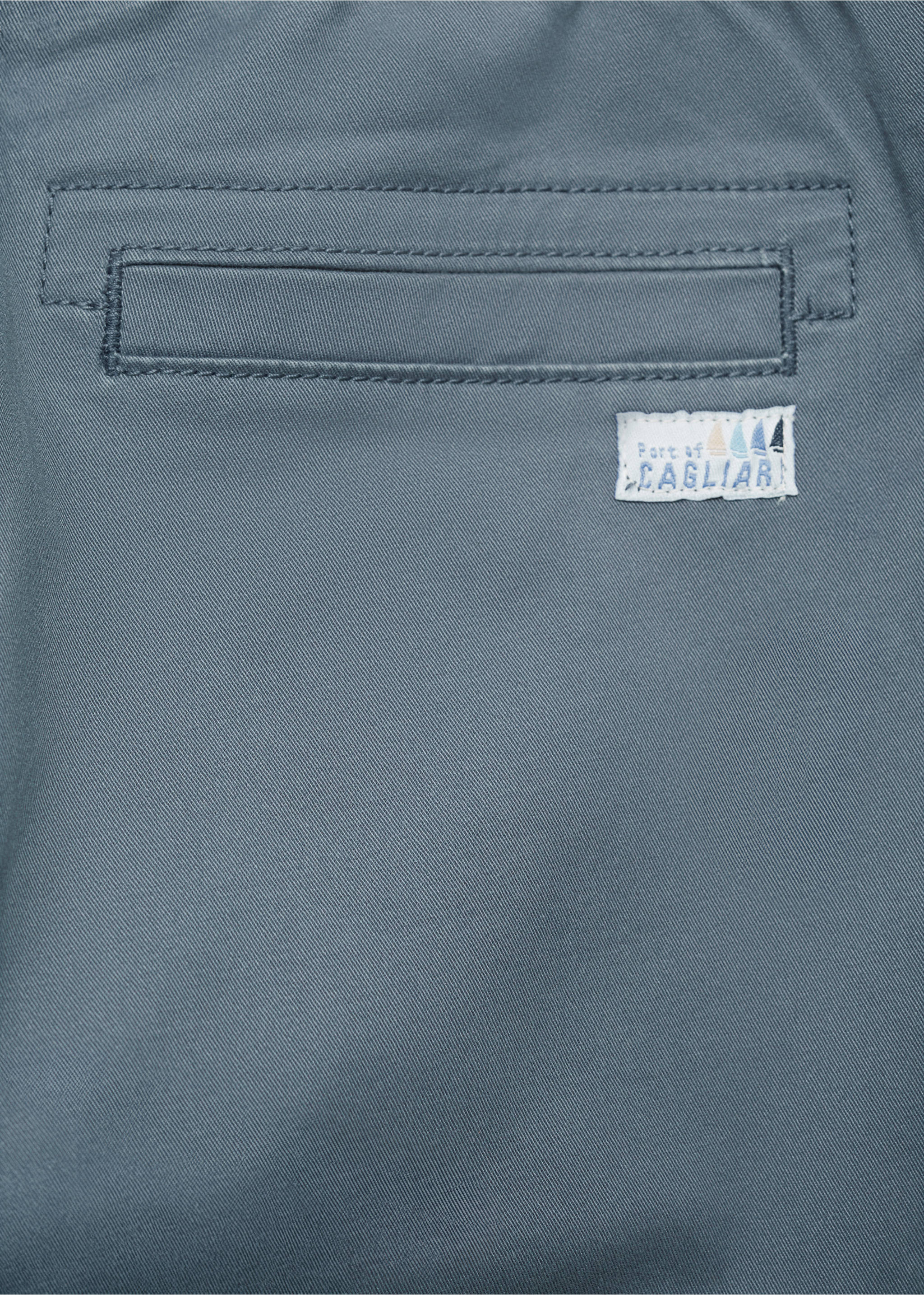Pantalón cargo algodón - Detalle del artículo 0, Azul porcelana. Ref: 87084781-00.