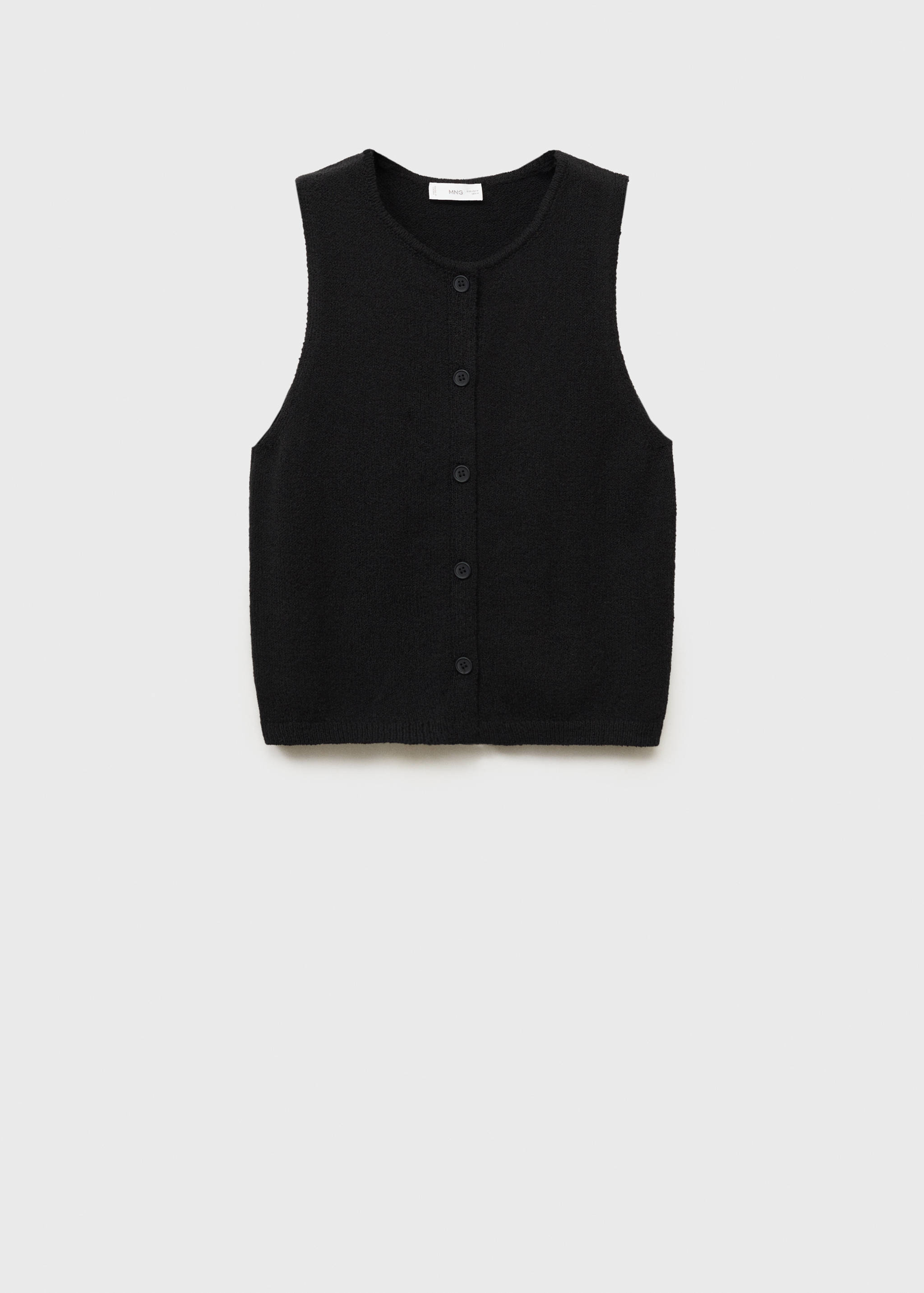 Top maille boutons - Article sans modèle