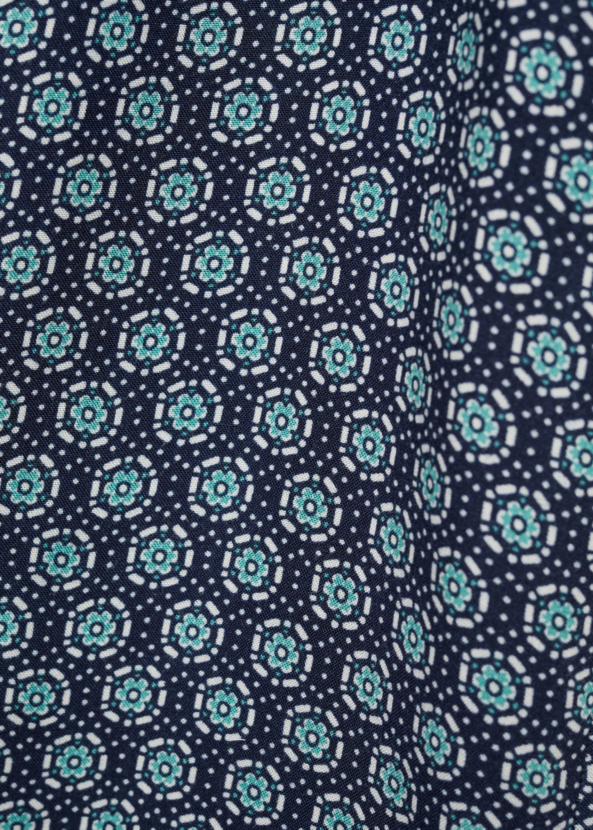 Ruffled asymmetrical blouse - Details of the article 0