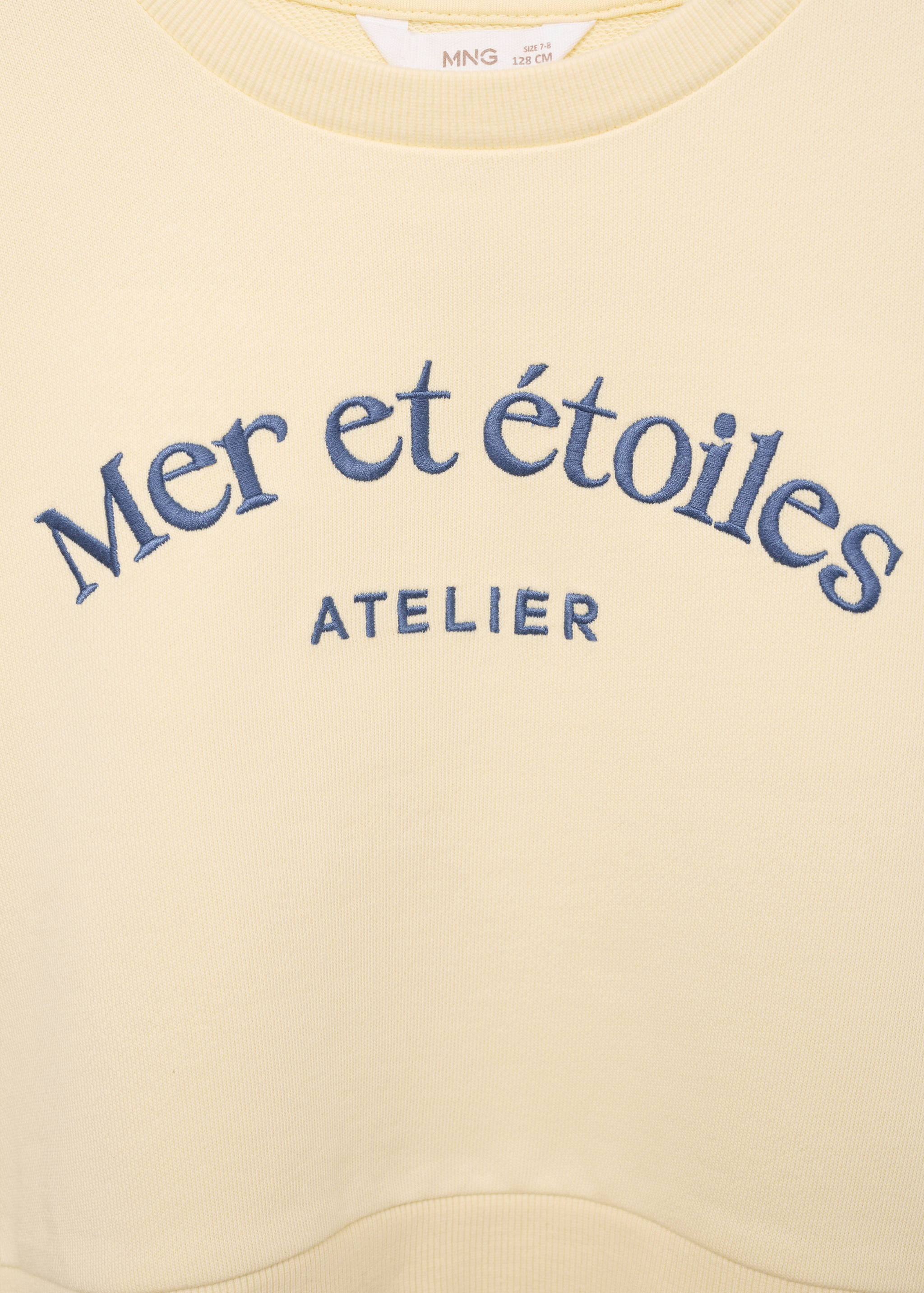 Message cotton sweatshirt - Details of the article 8