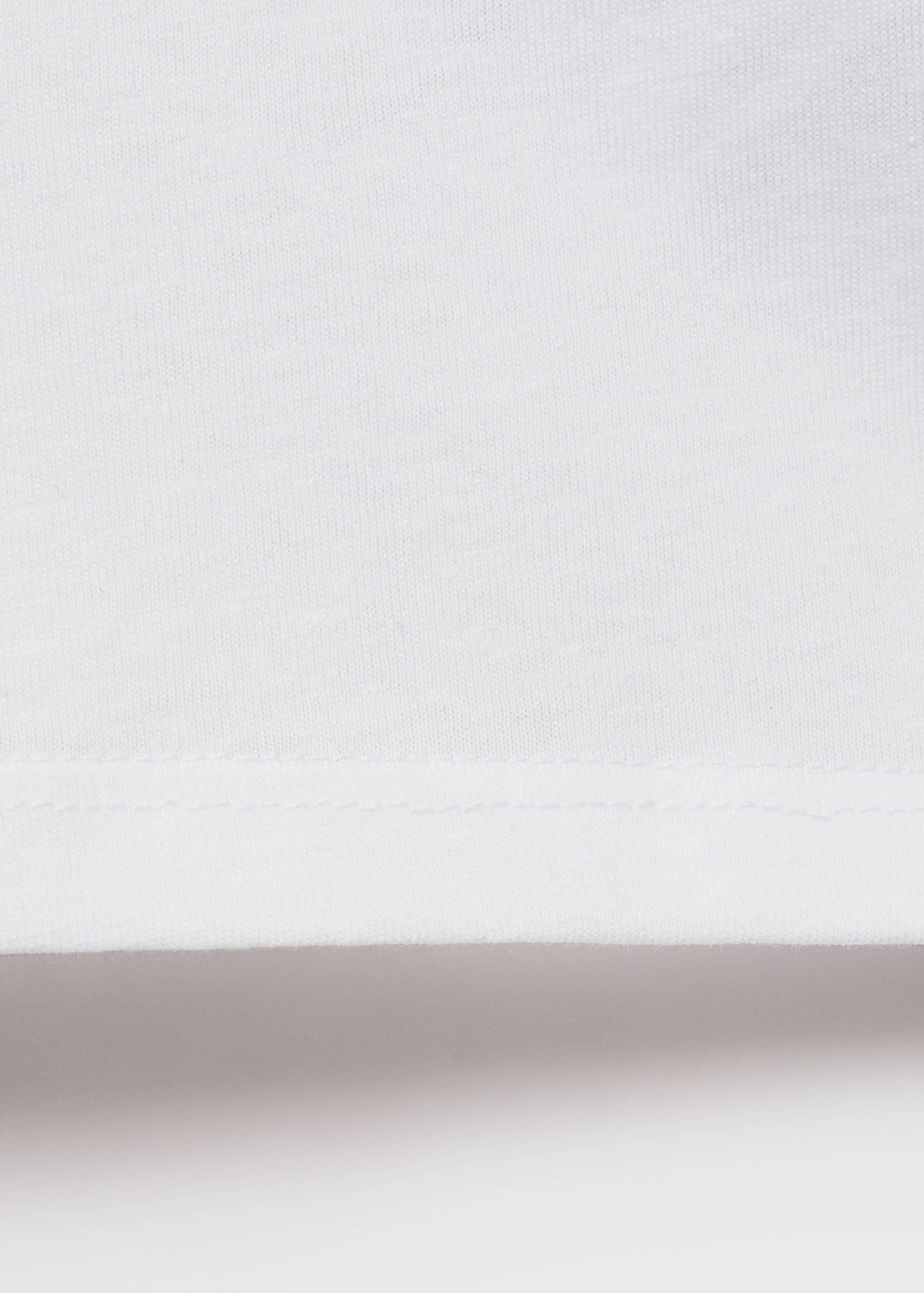 T-skjorte med lomme i bomull - Artikkeldetalj 0