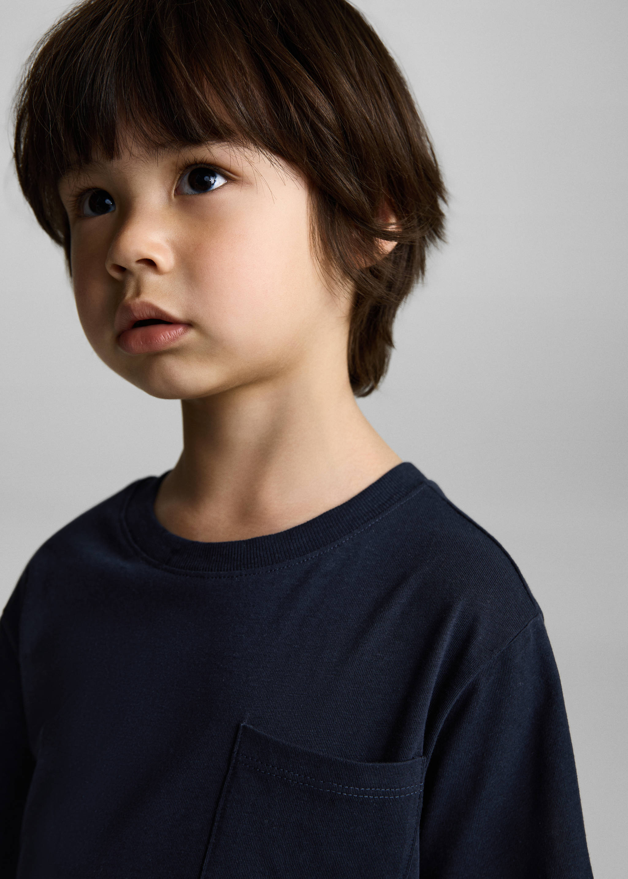 Pocket cotton T-shirt - Details of the article 1