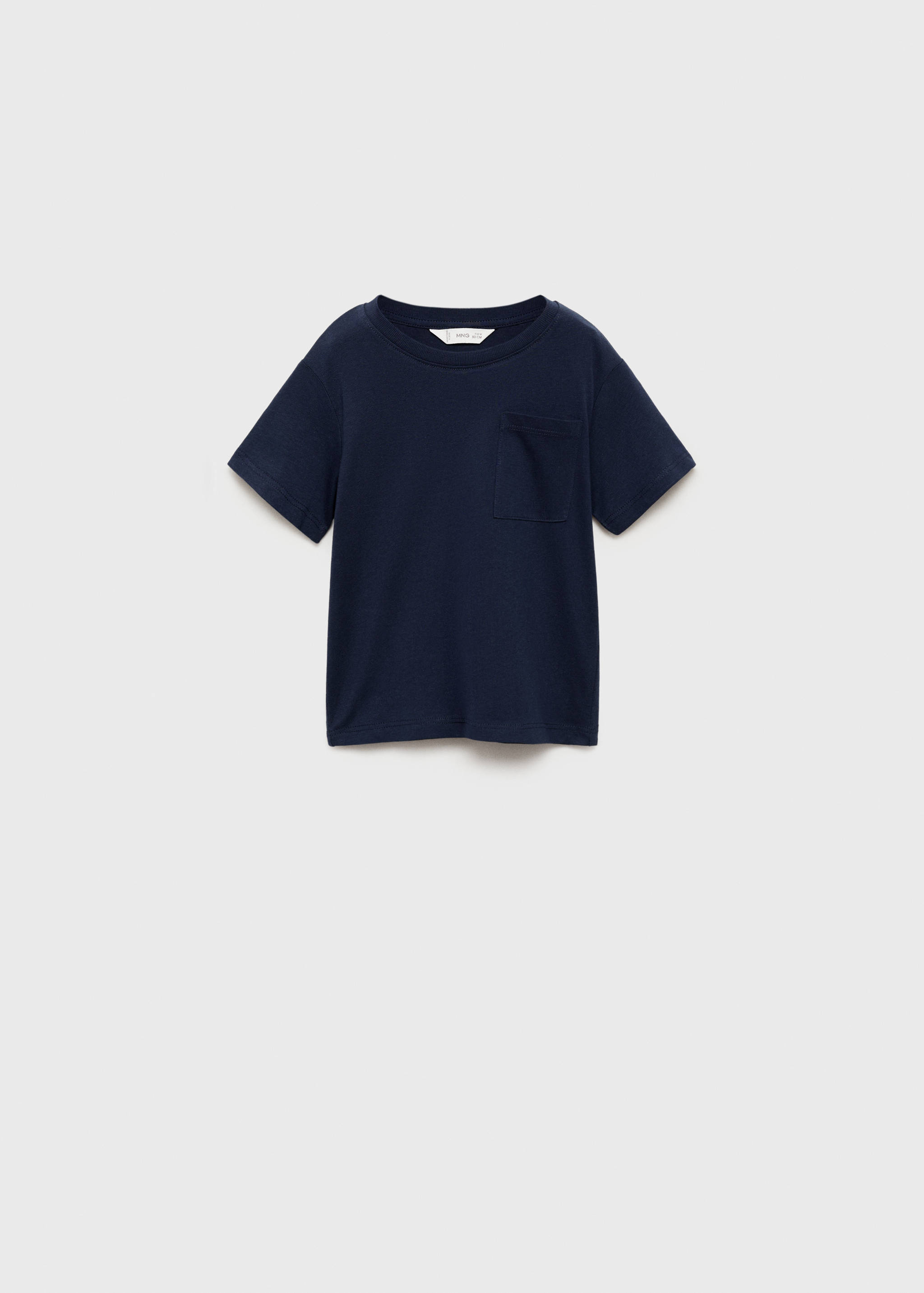 Pocket cotton T-shirt - Article without model