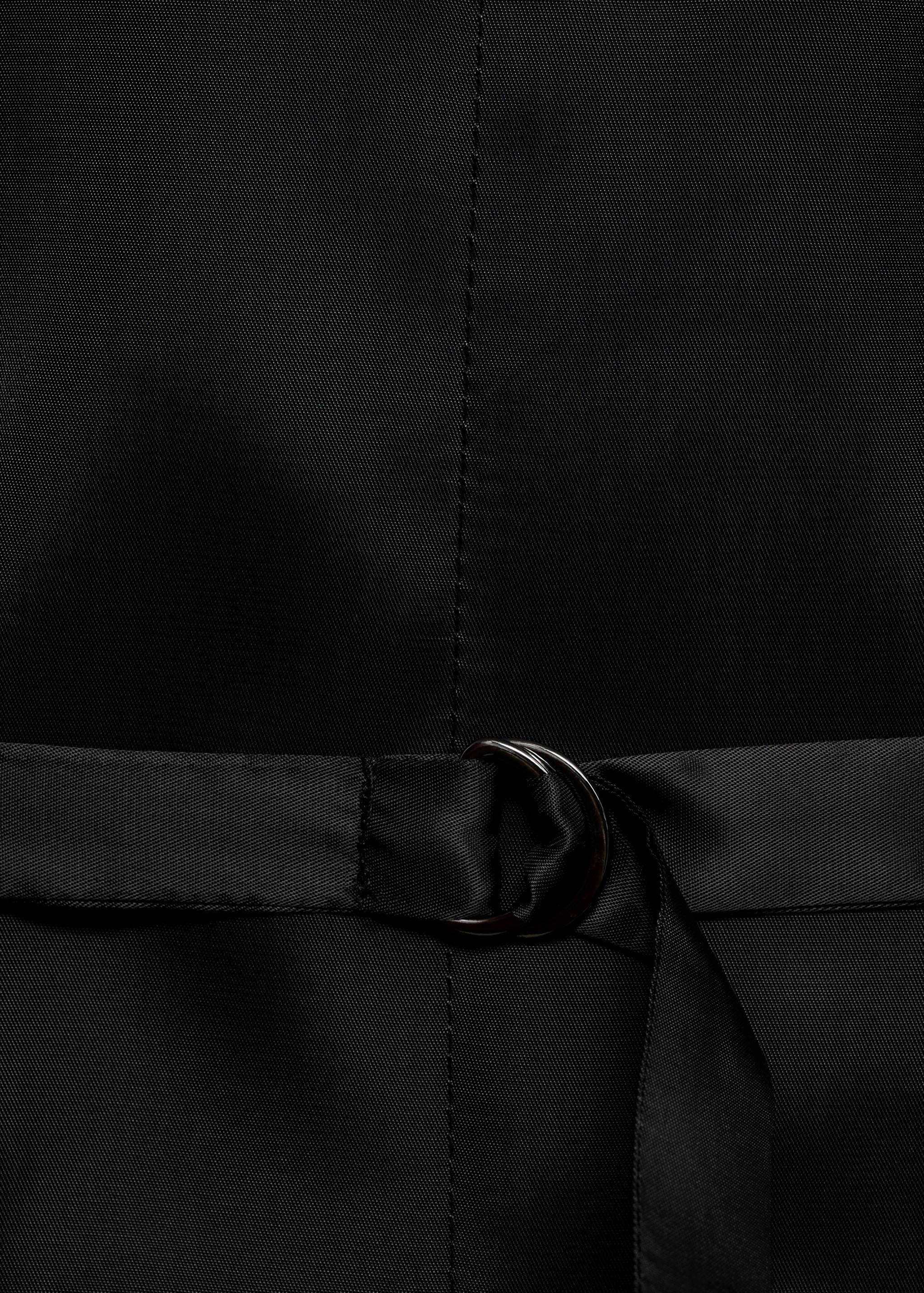 Gilet with adjustable belt - Details of the article 0