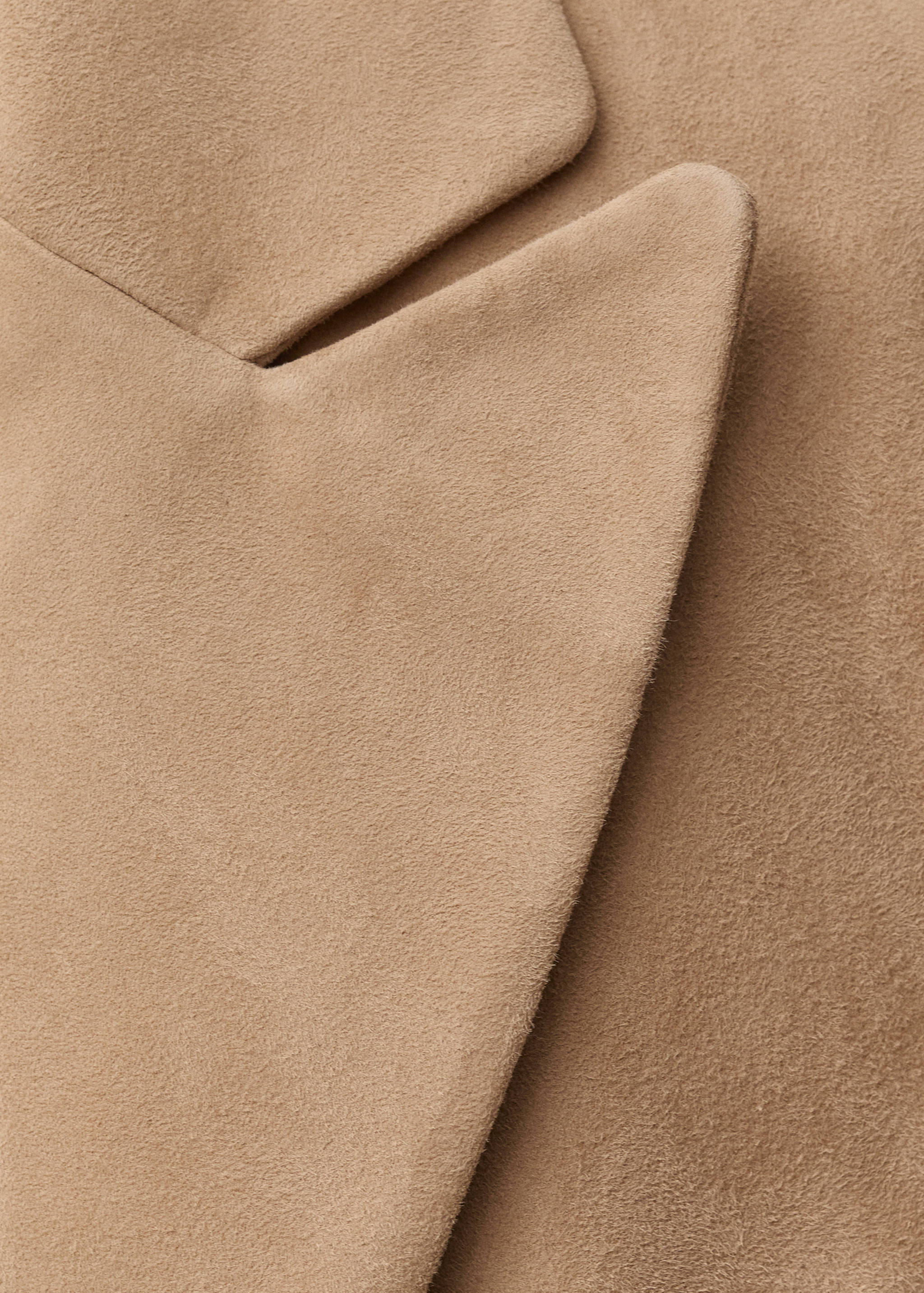 Fitted suede jacket - Details of the article 8