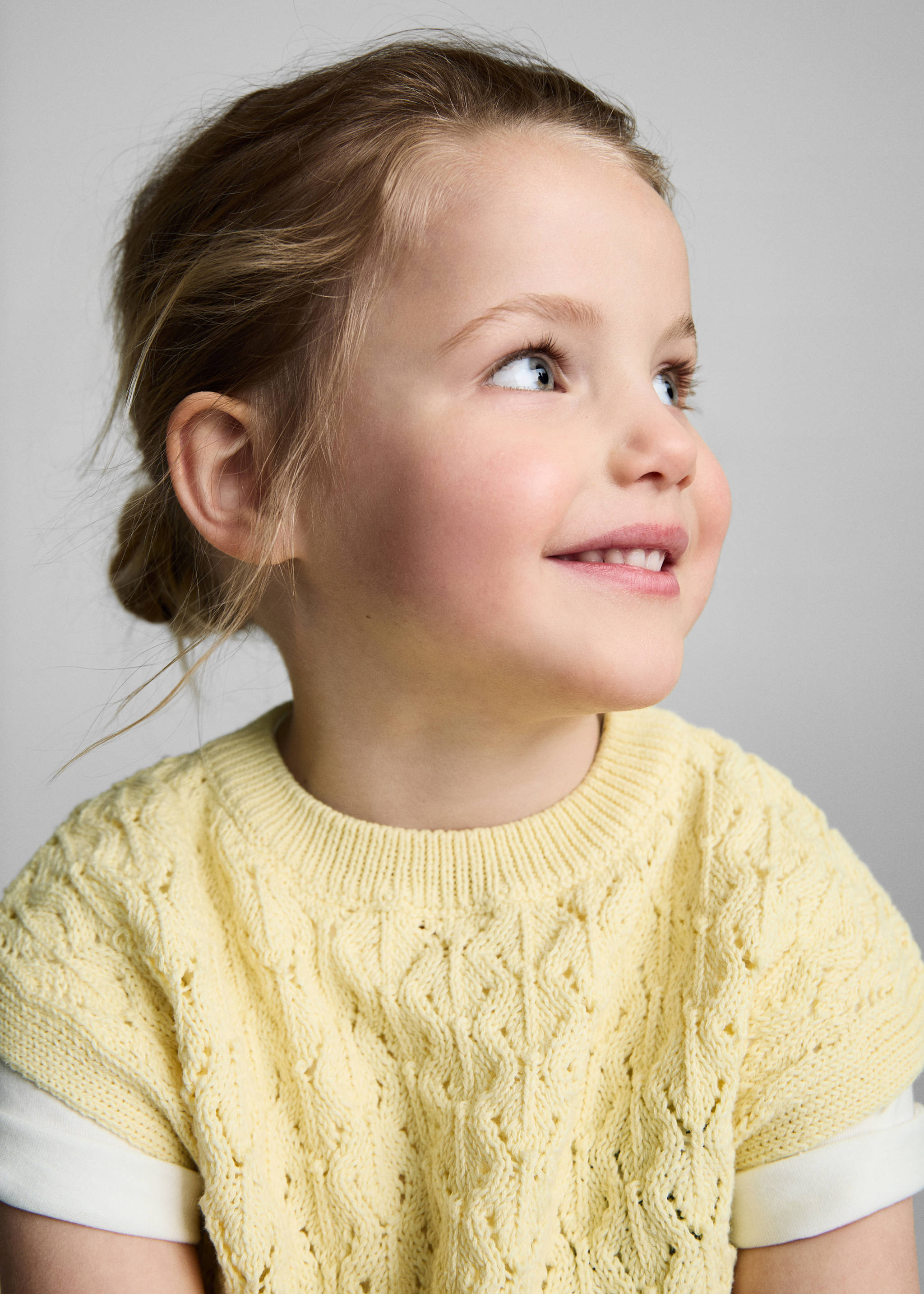 Жилет ажурной вязки - Деталь изделия 1