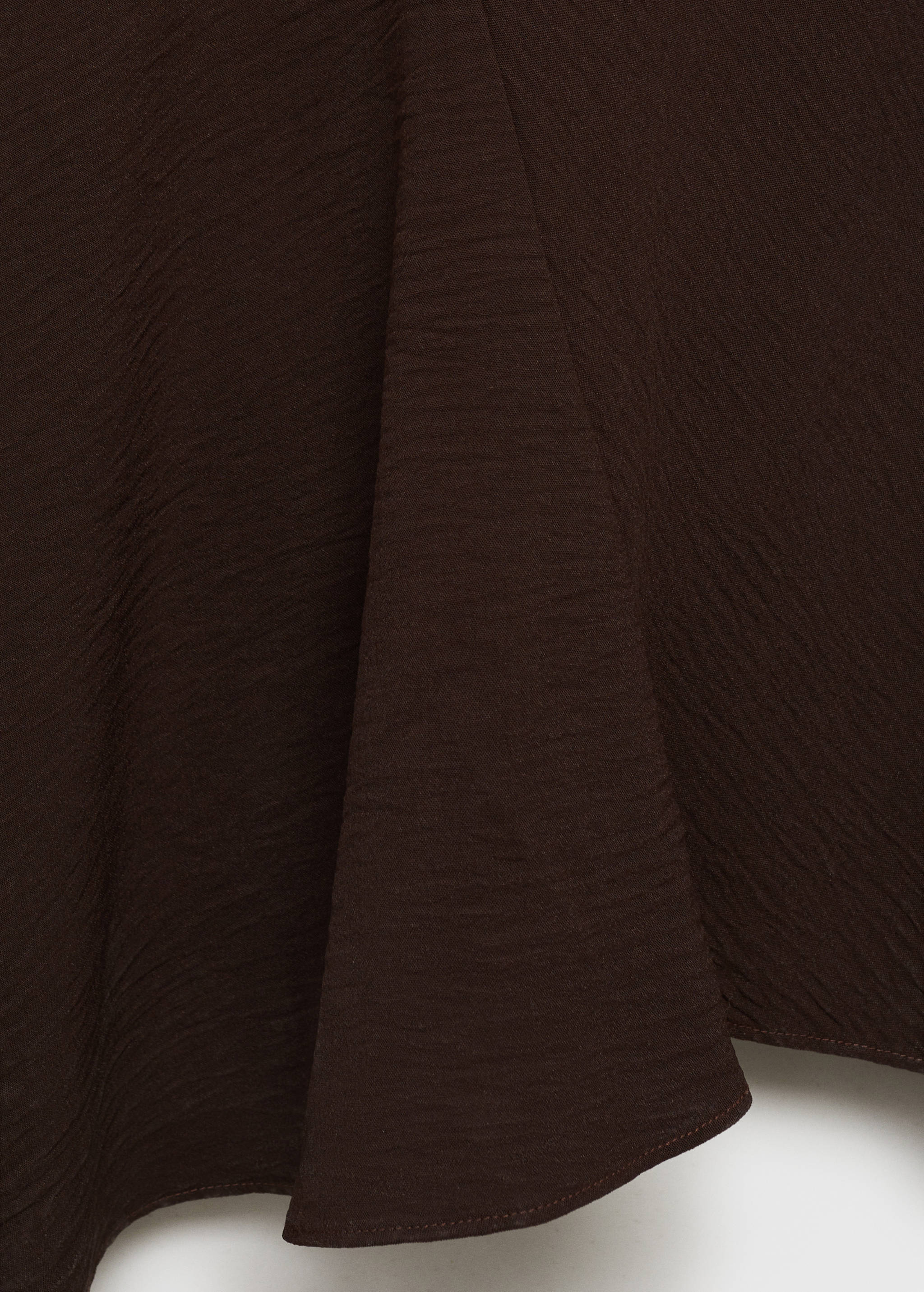 Textured asymmetrical dress - Details of the article 0