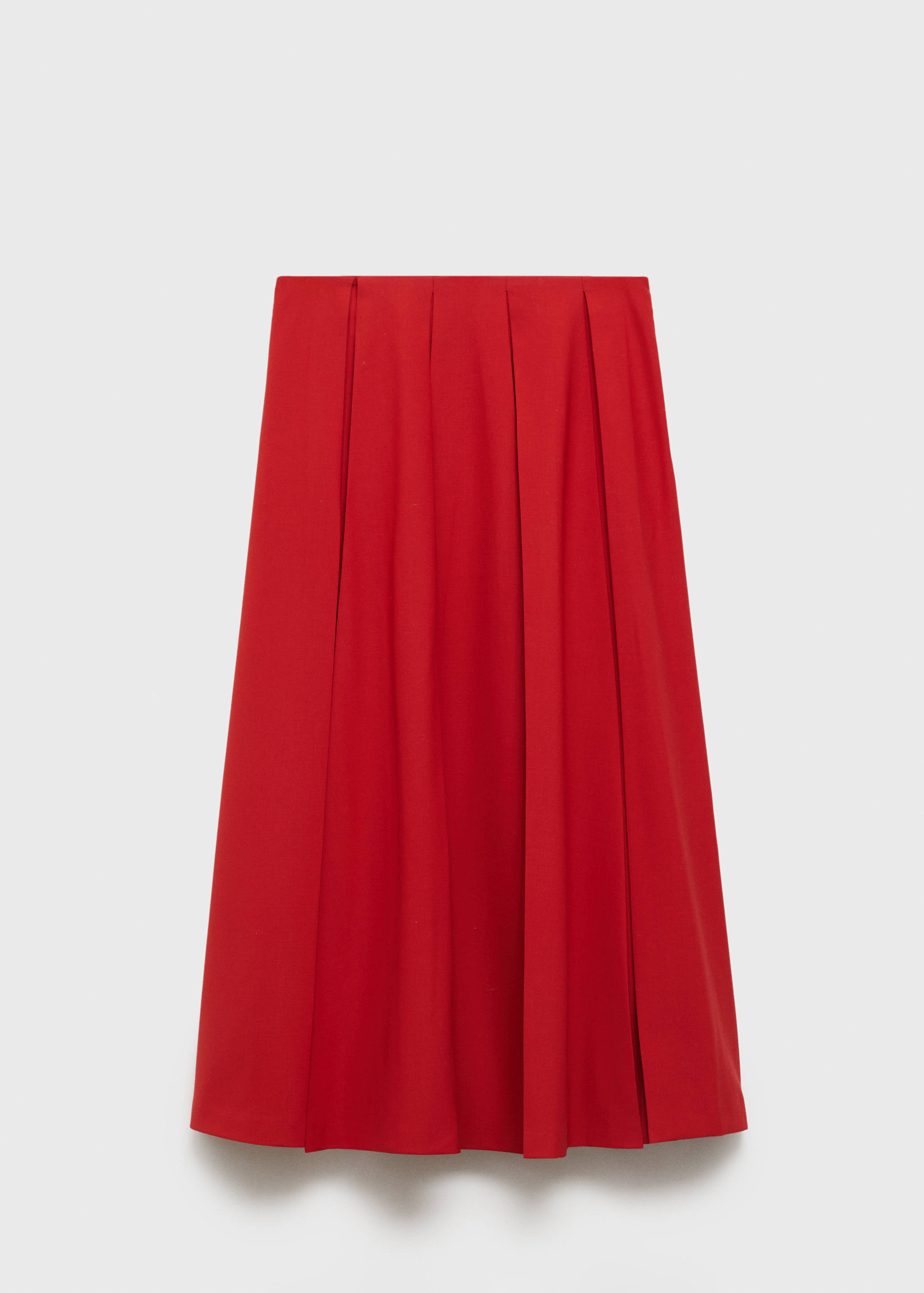 Wool-blend pleated skirt - Article without model