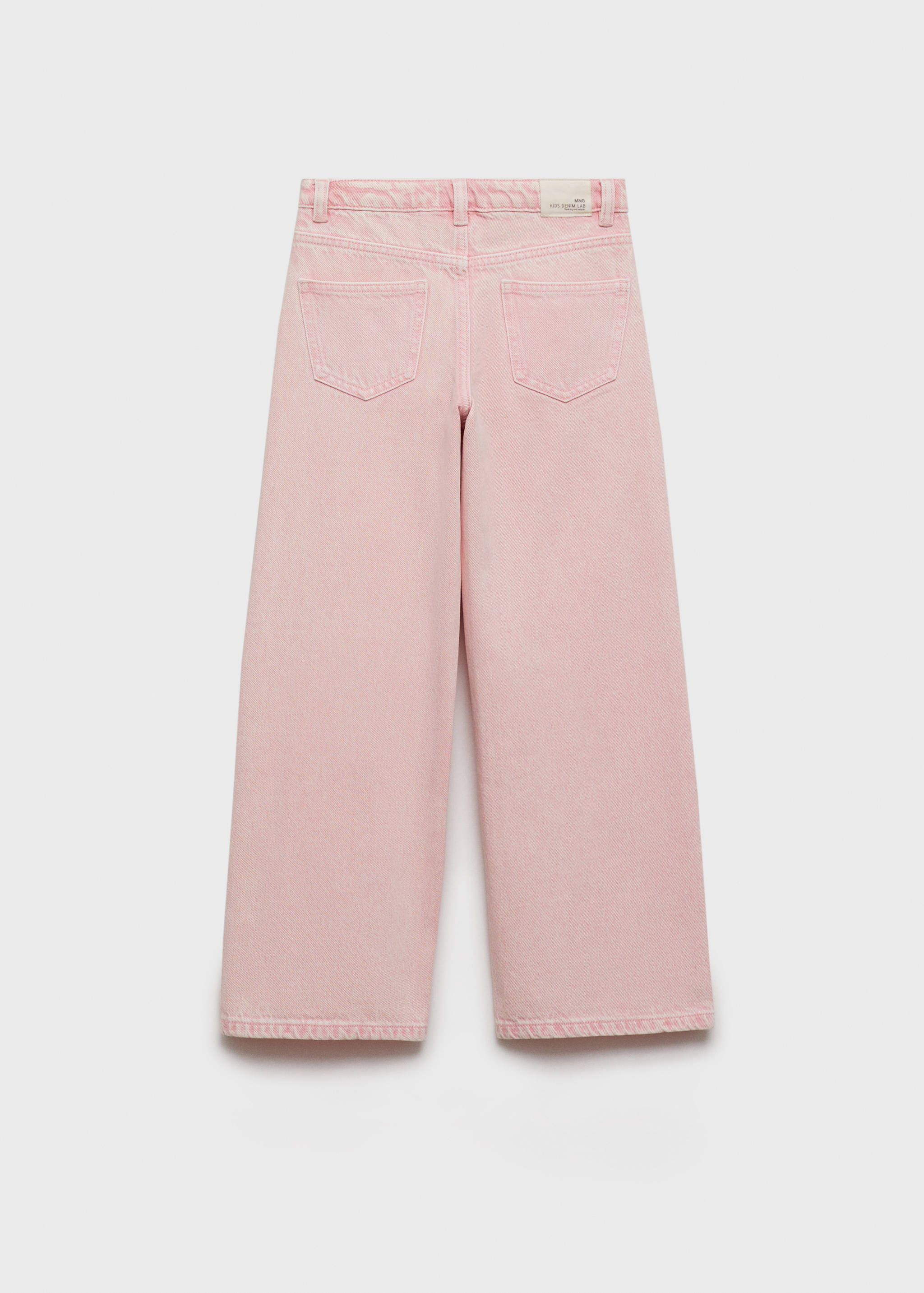 Jeans wide leg - Reverse of the article