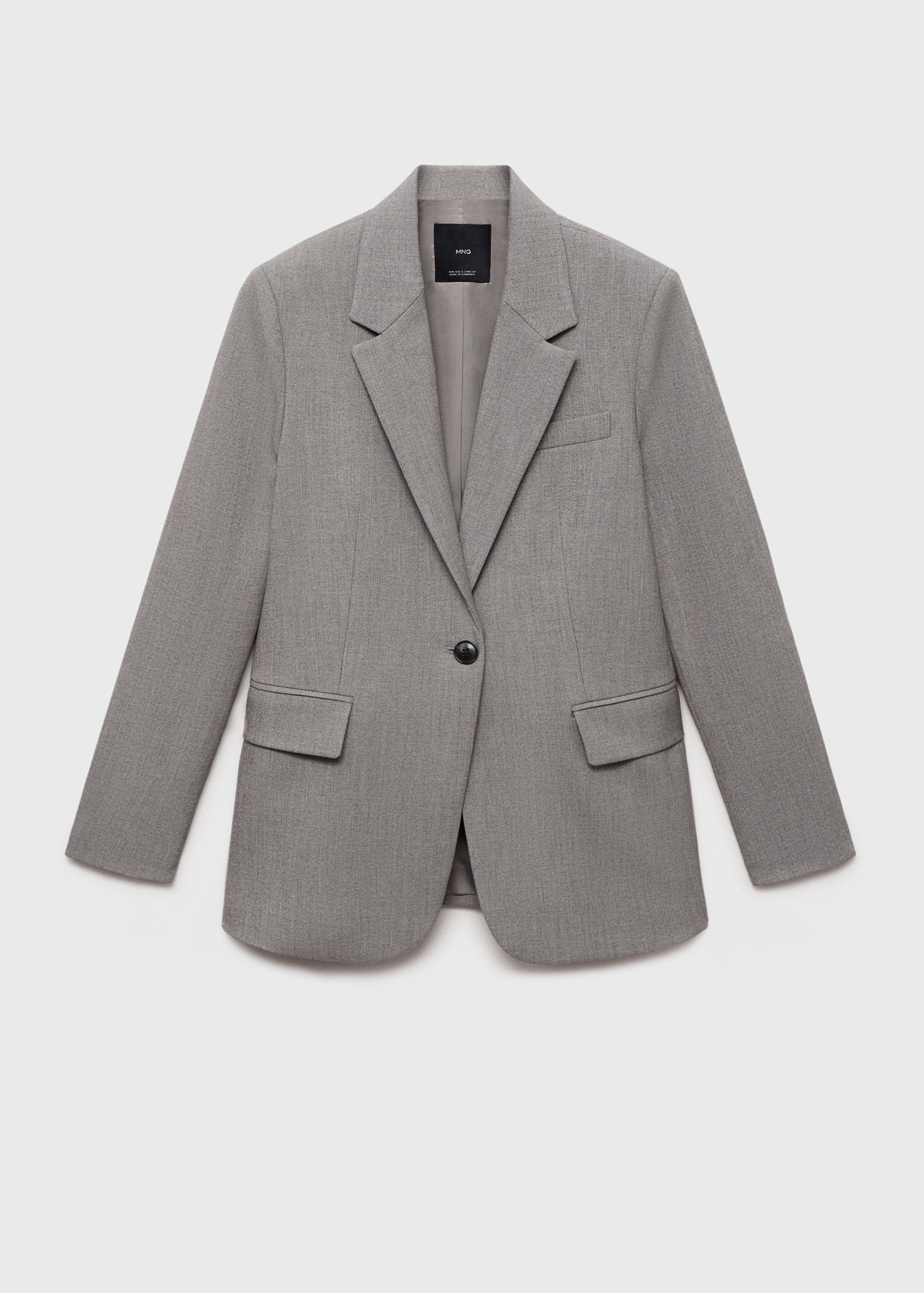 Straight jacket with flap pockets - Article without model