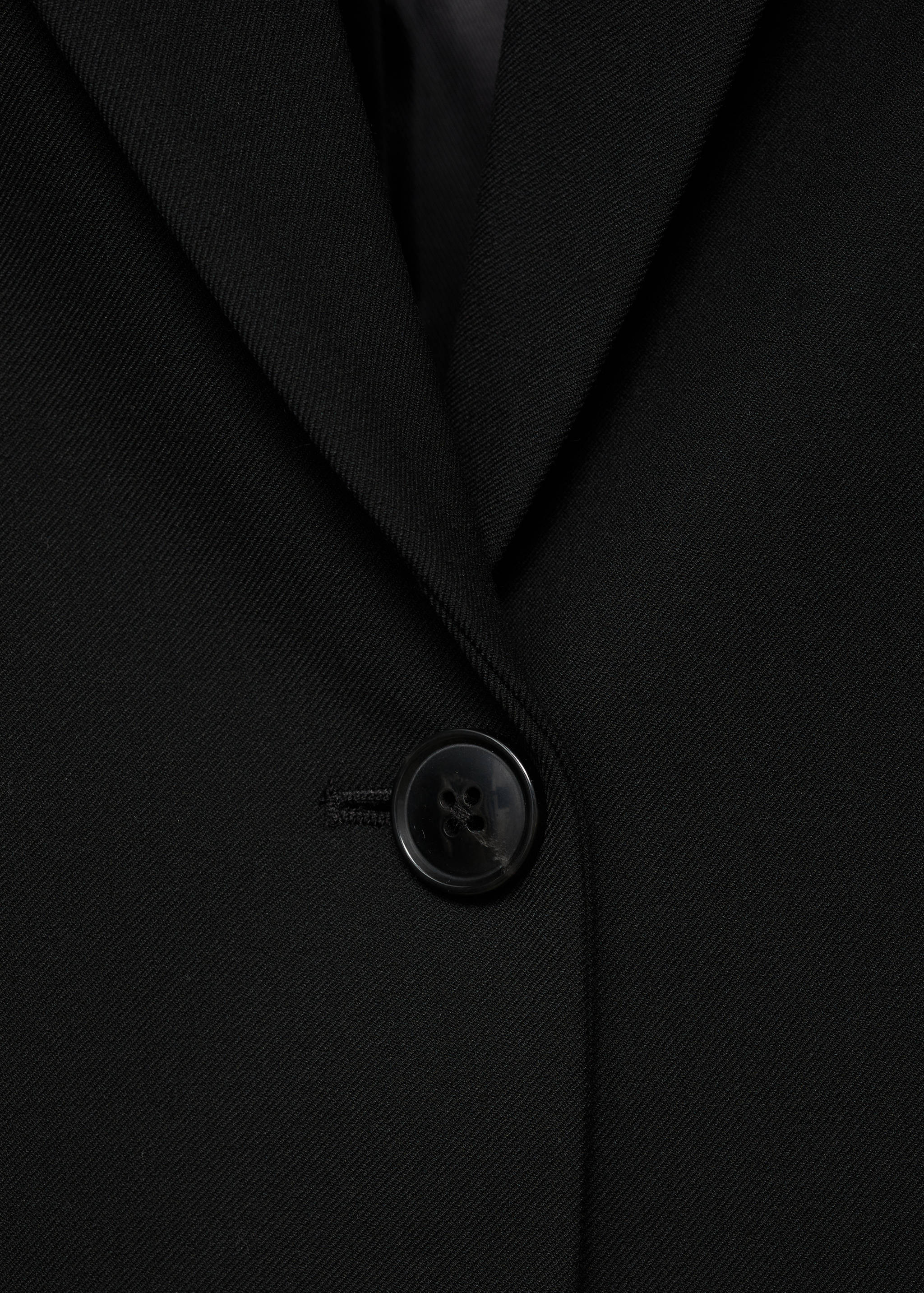 Ίσιο blazer με τσέπες με καπάκι - Λεπτομέρεια του προϊόντος 8