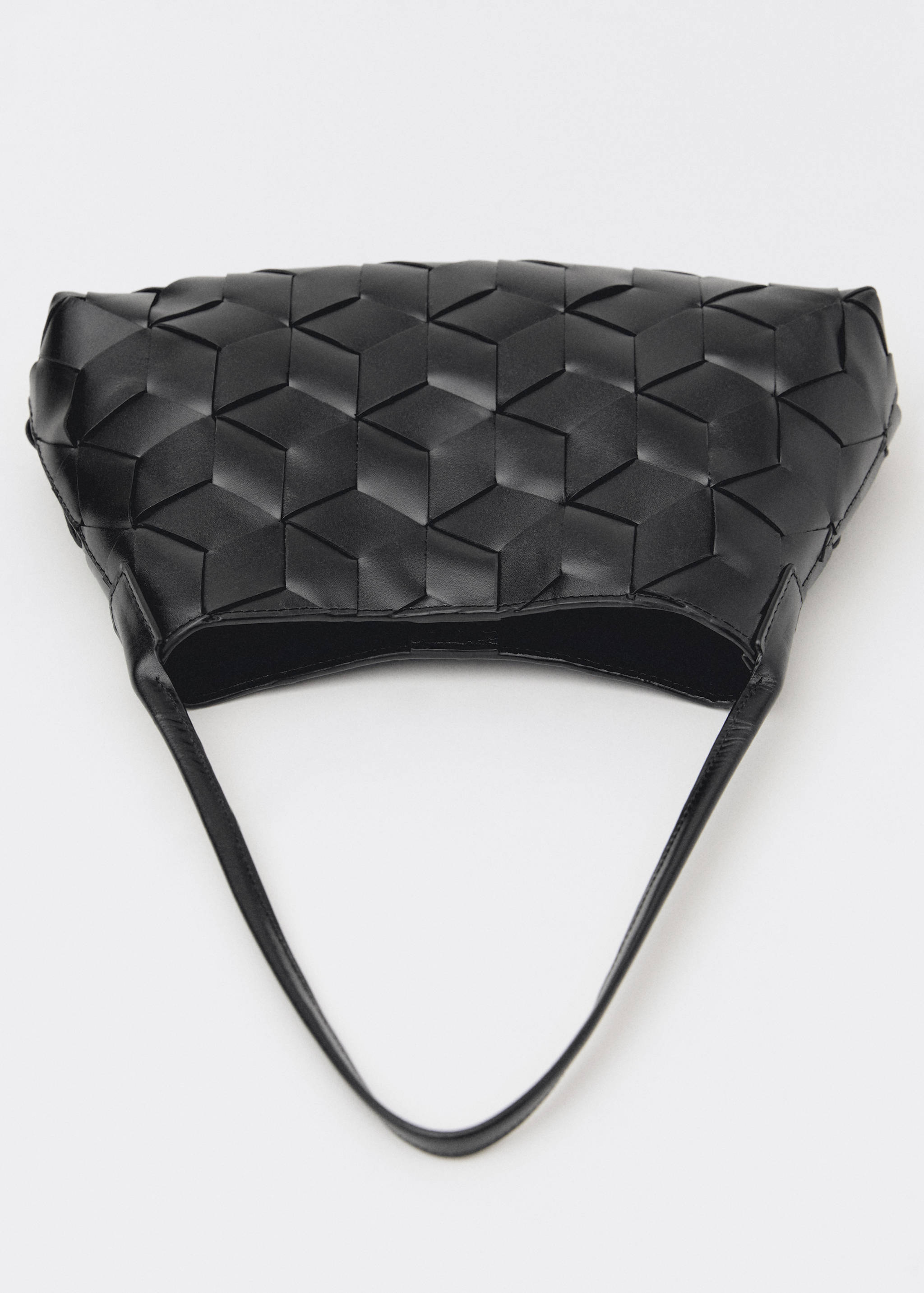 Braided leather shoulder bag - Details of the article 4