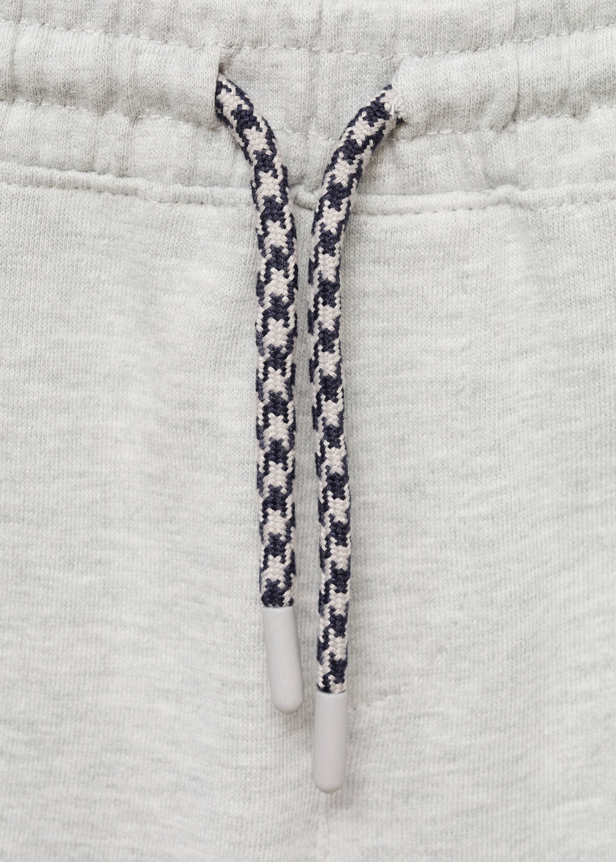 Cotton shorts with drawstring - Details of the article 8