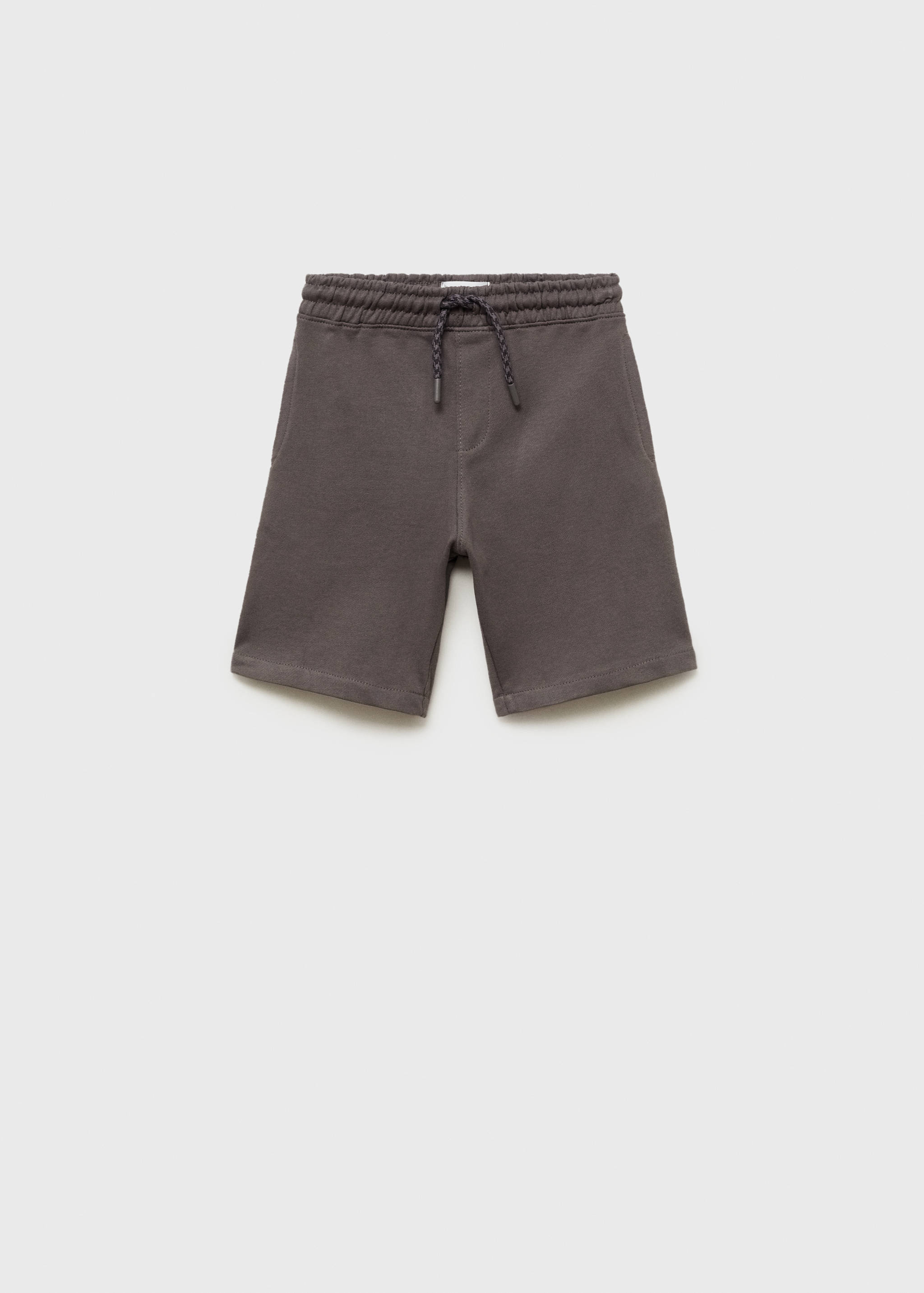 Cotton shorts with drawstring - Article without model