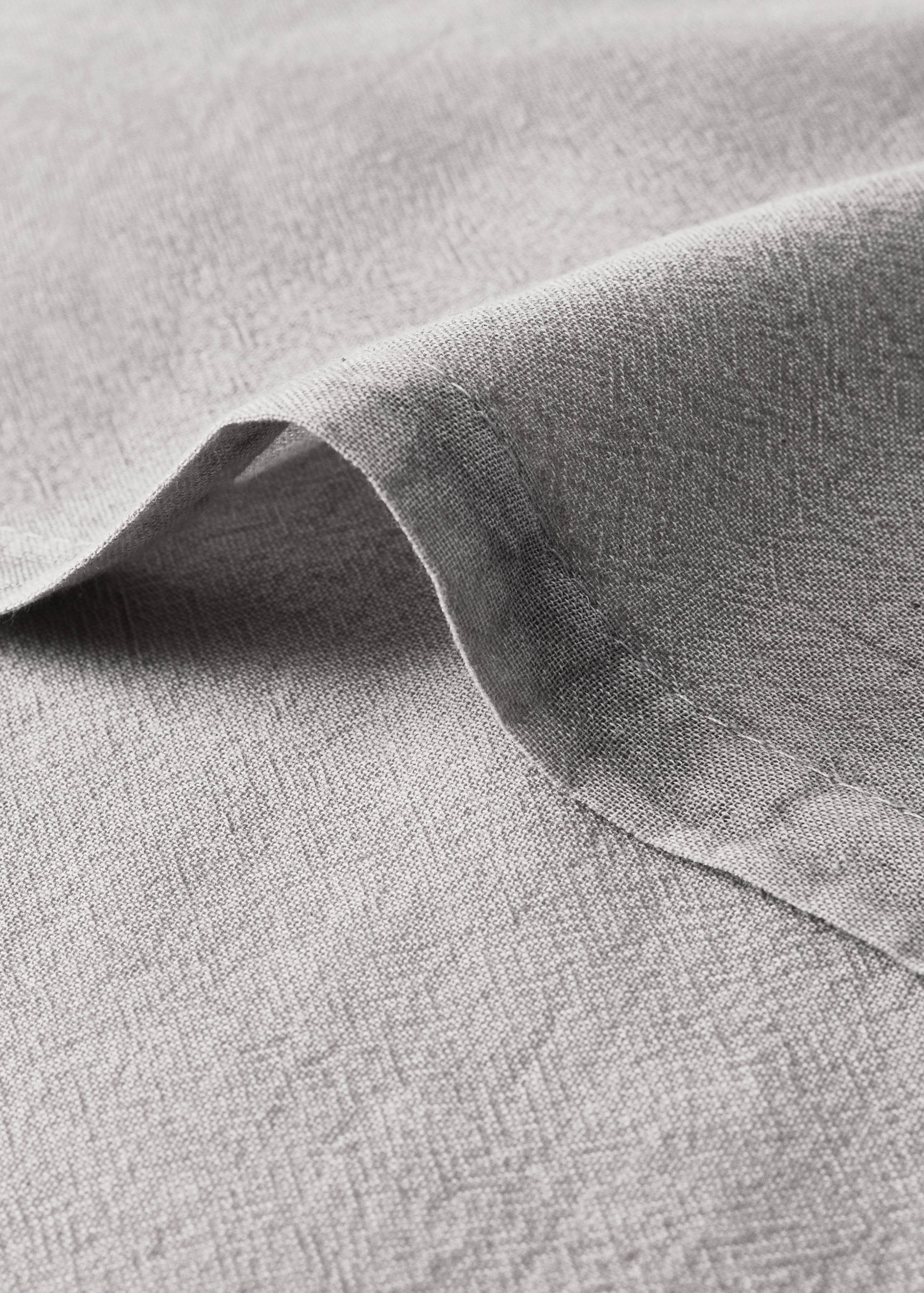 Washed cotton plaid children's bed cushion cover 40x40 cm - Details of the article 3