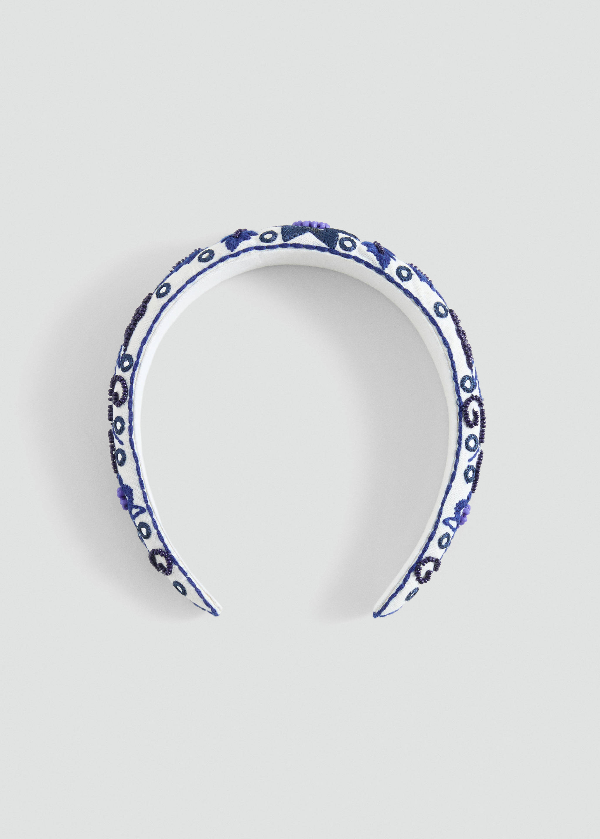 Bead embroidery hairband - Article without model