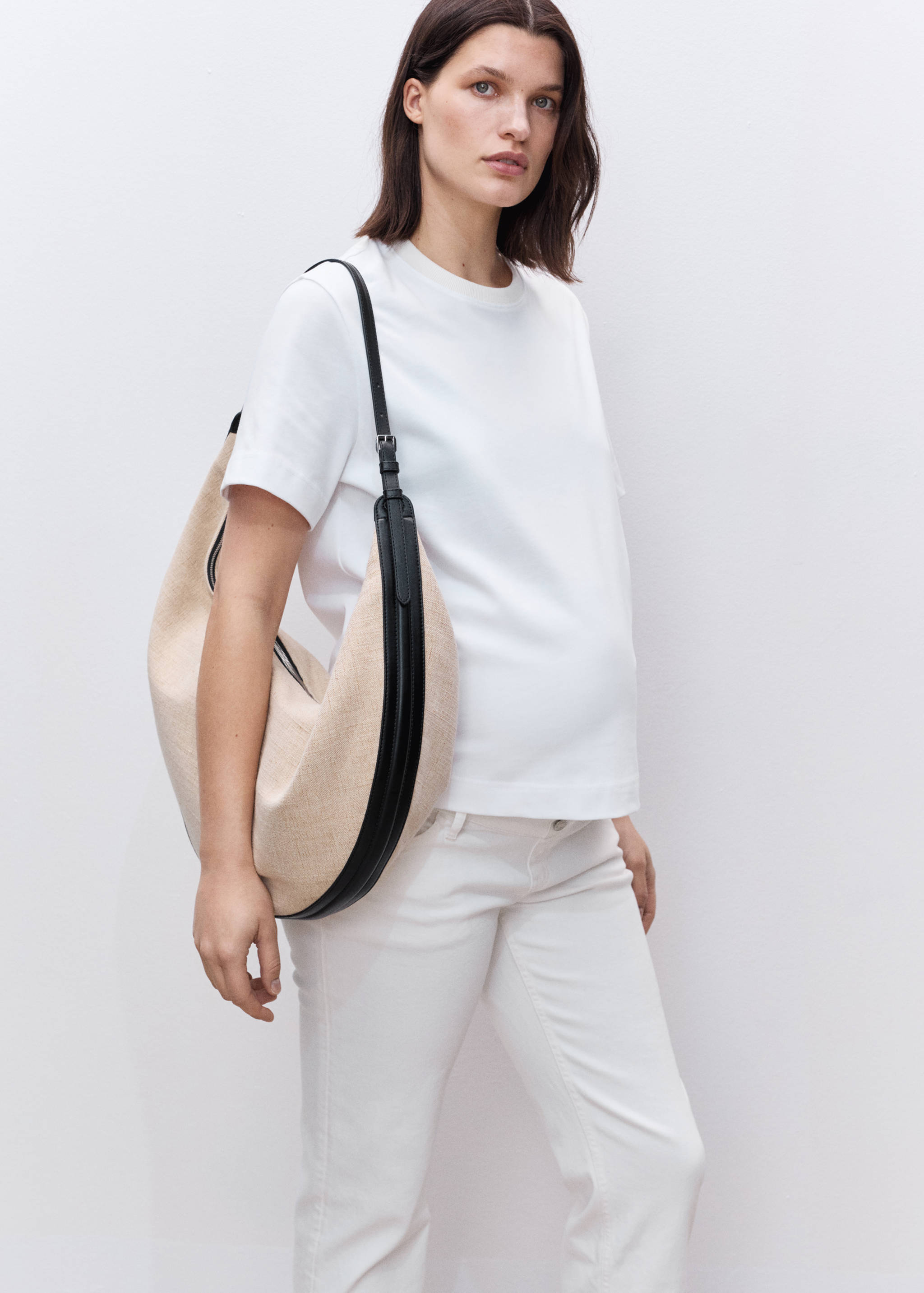 Maternity Straight Jeans - Details of the article 2