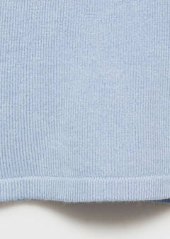 Top with contrasting finishes — Sky Blue 9