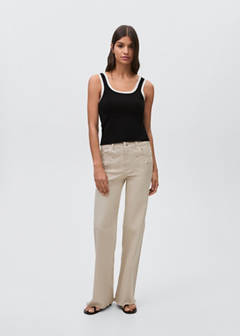 Top with contrasting finishes — Black 2
