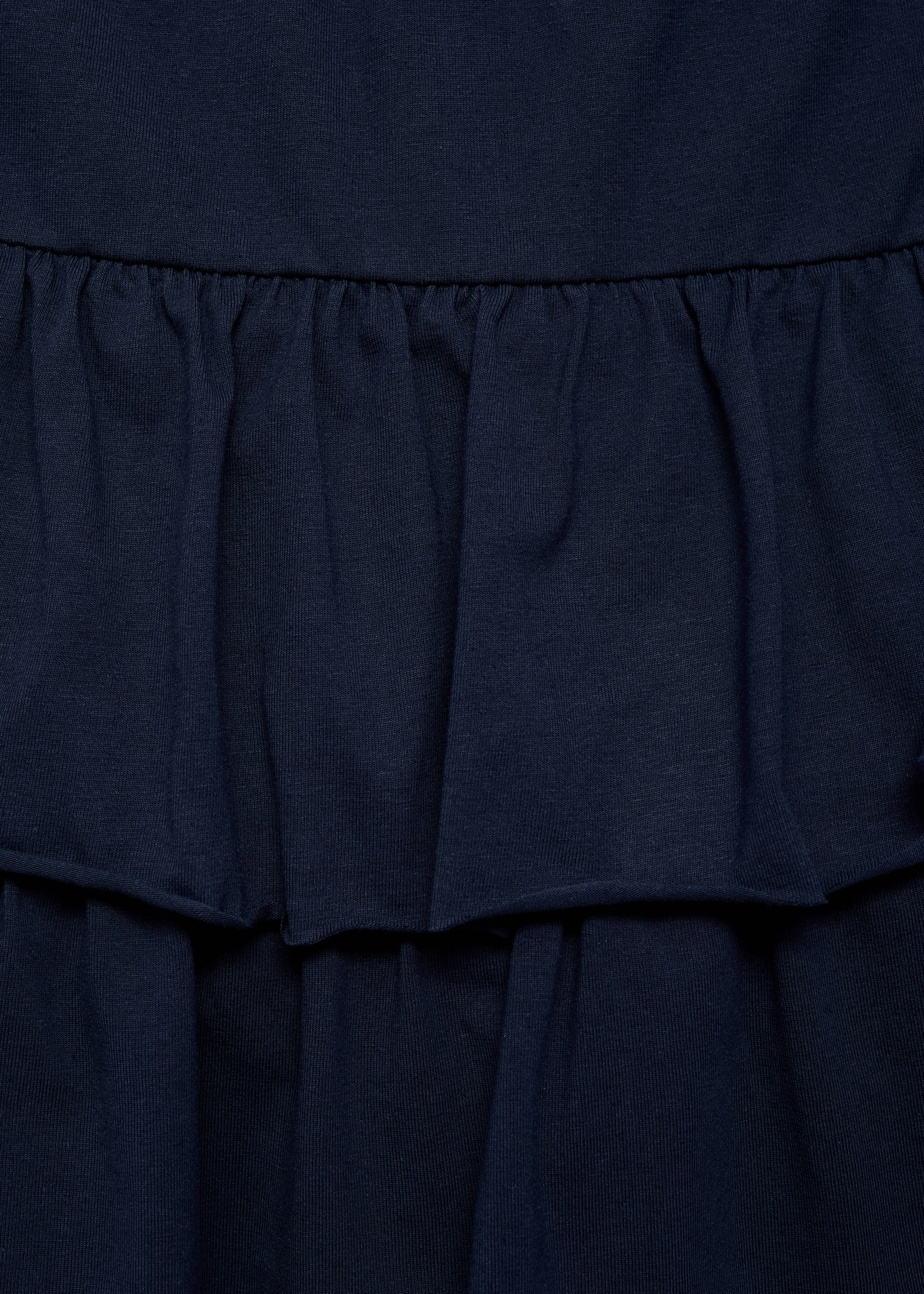 Ruffled mini-skirt trousers - Details of the article 0