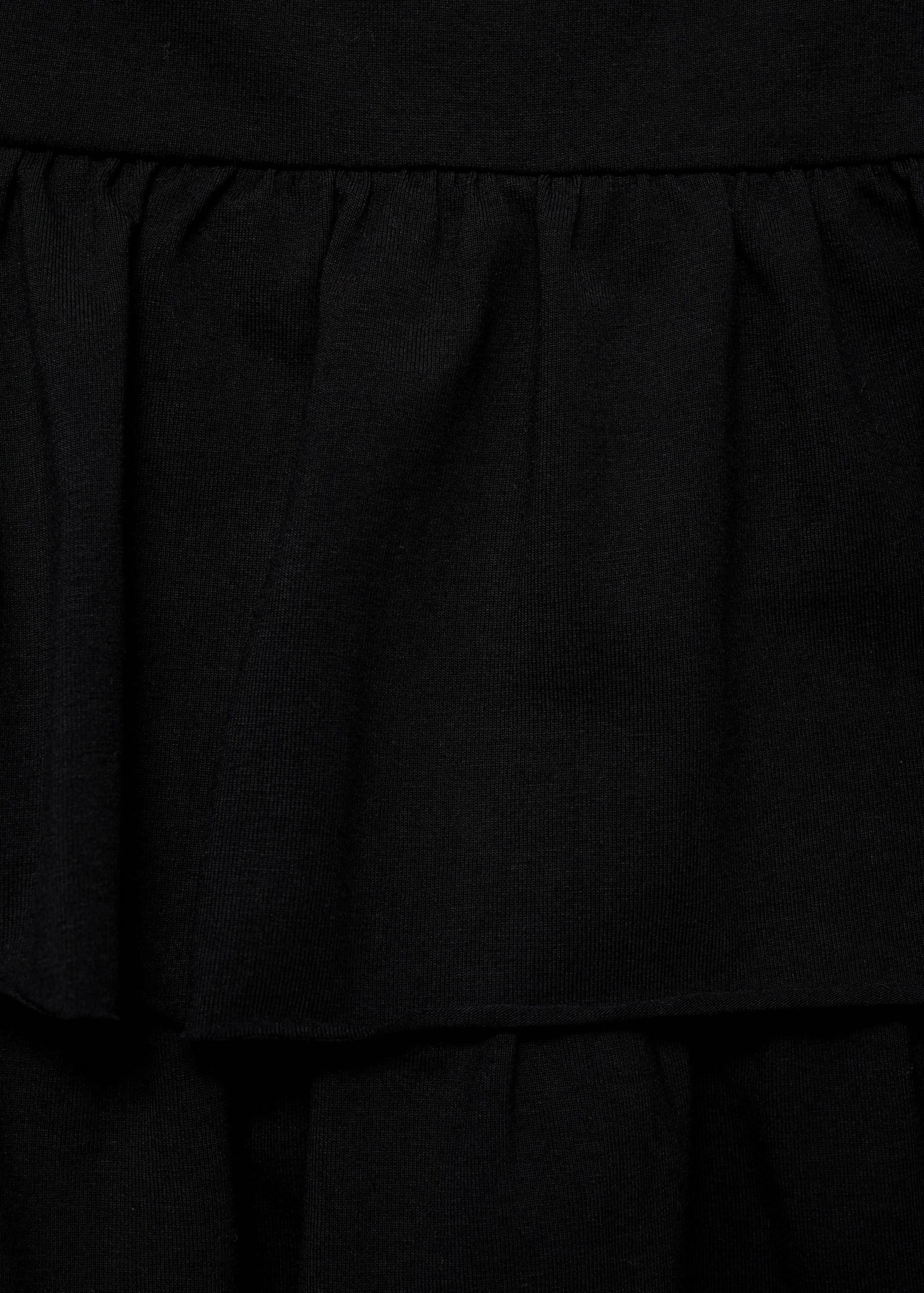 Ruffled mini-skirt trousers - Details of the article 0