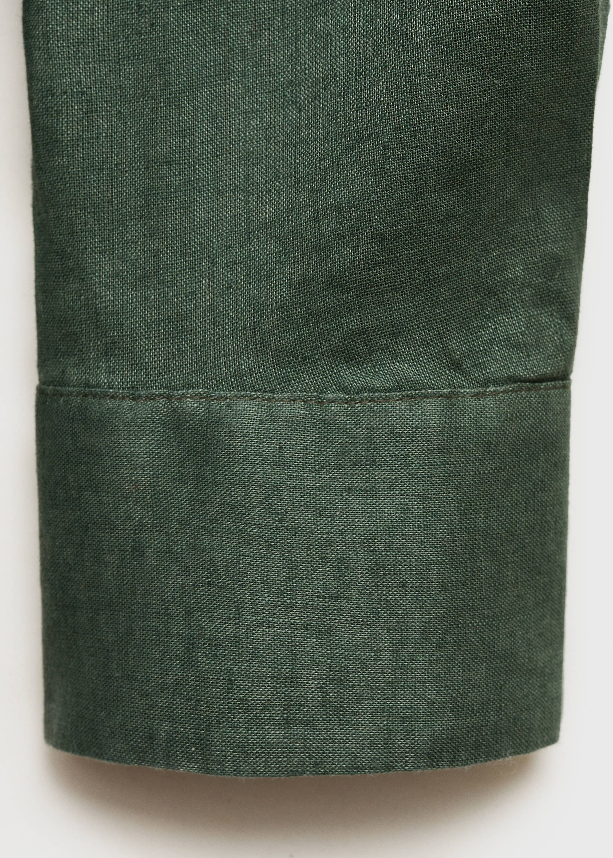 Pocket linen shirt - Details of the article 0