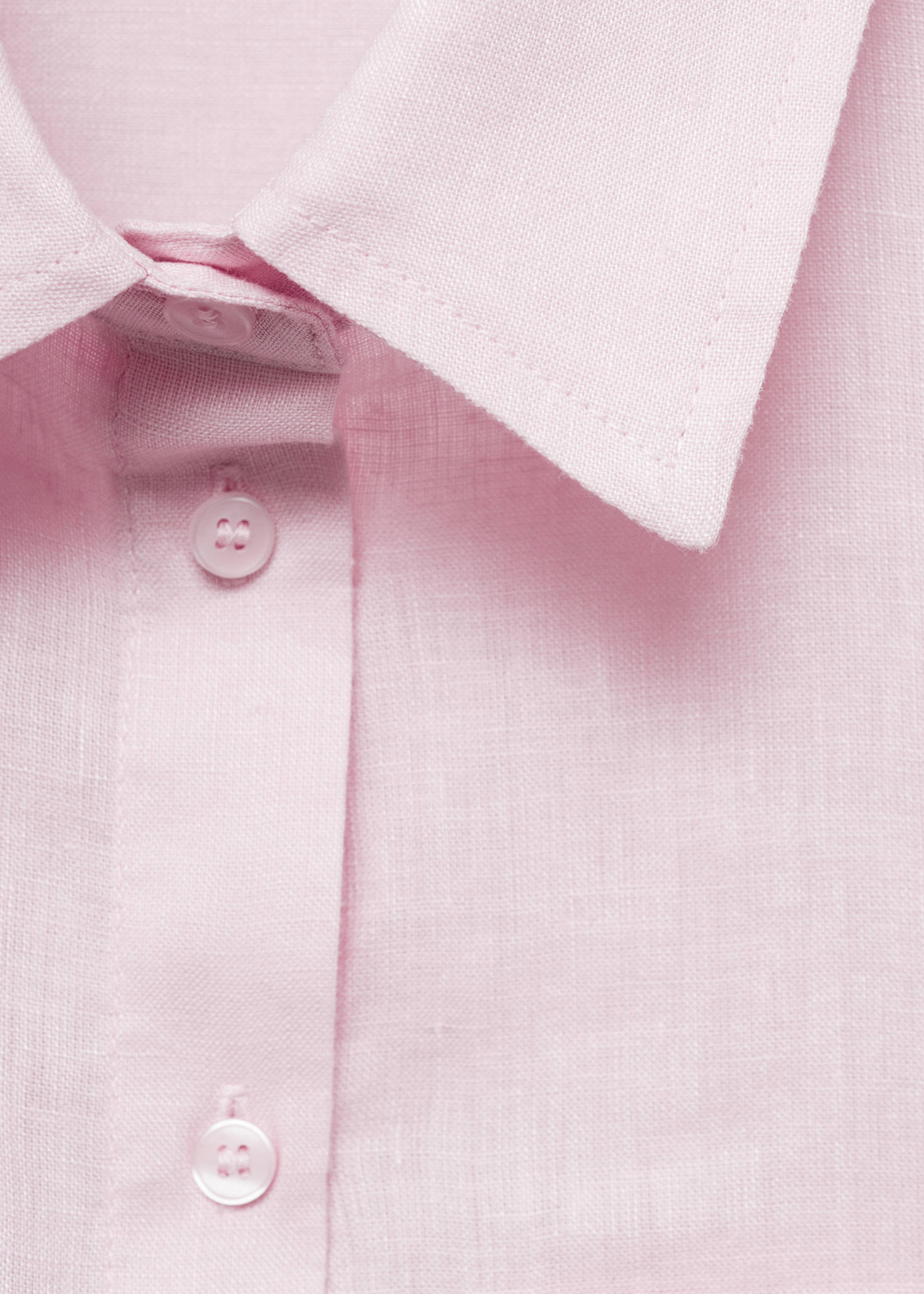 Pocket linen shirt - Details of the article 8