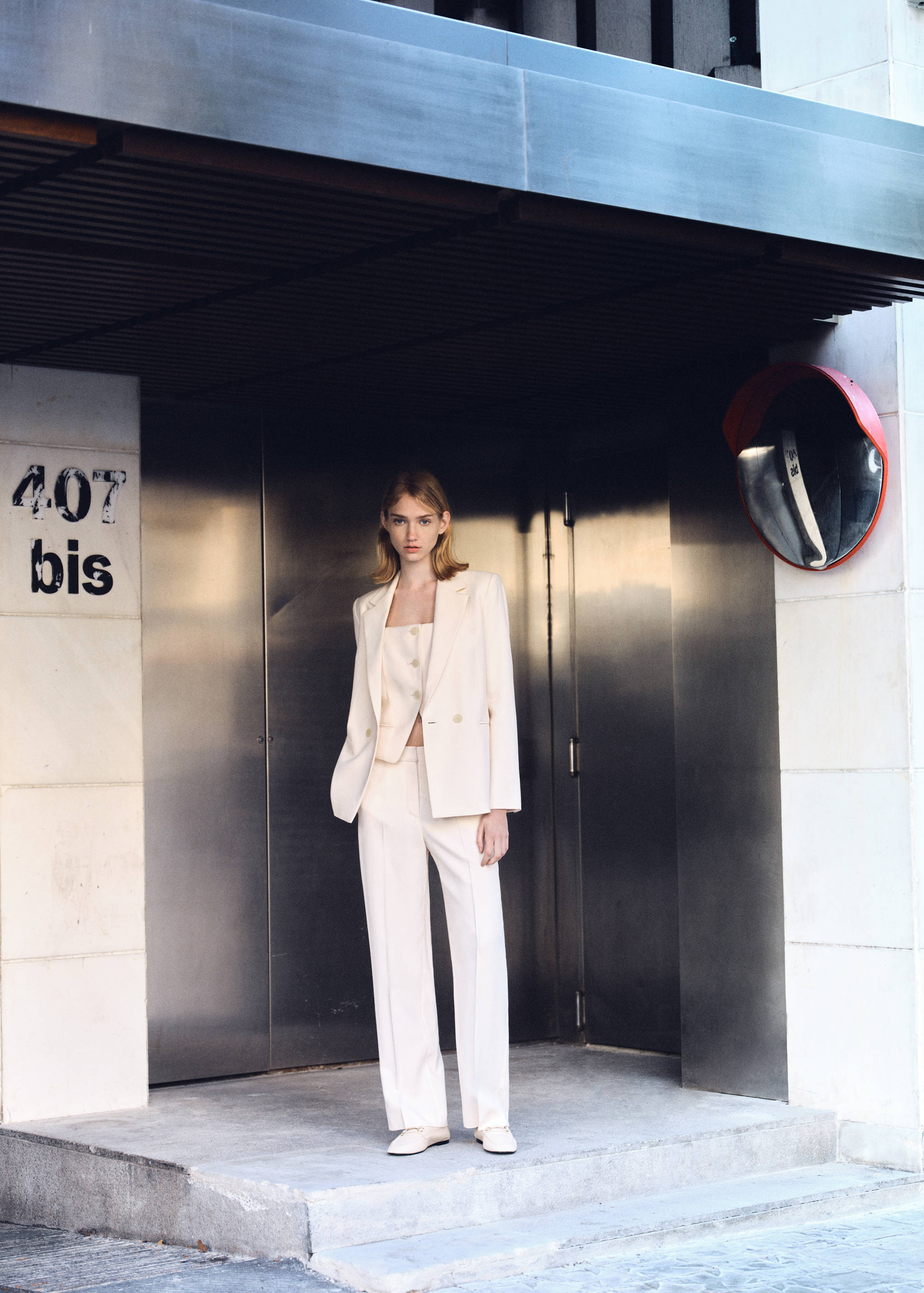 سروال بدلة مستقيم - تفاصيل المنتج 6