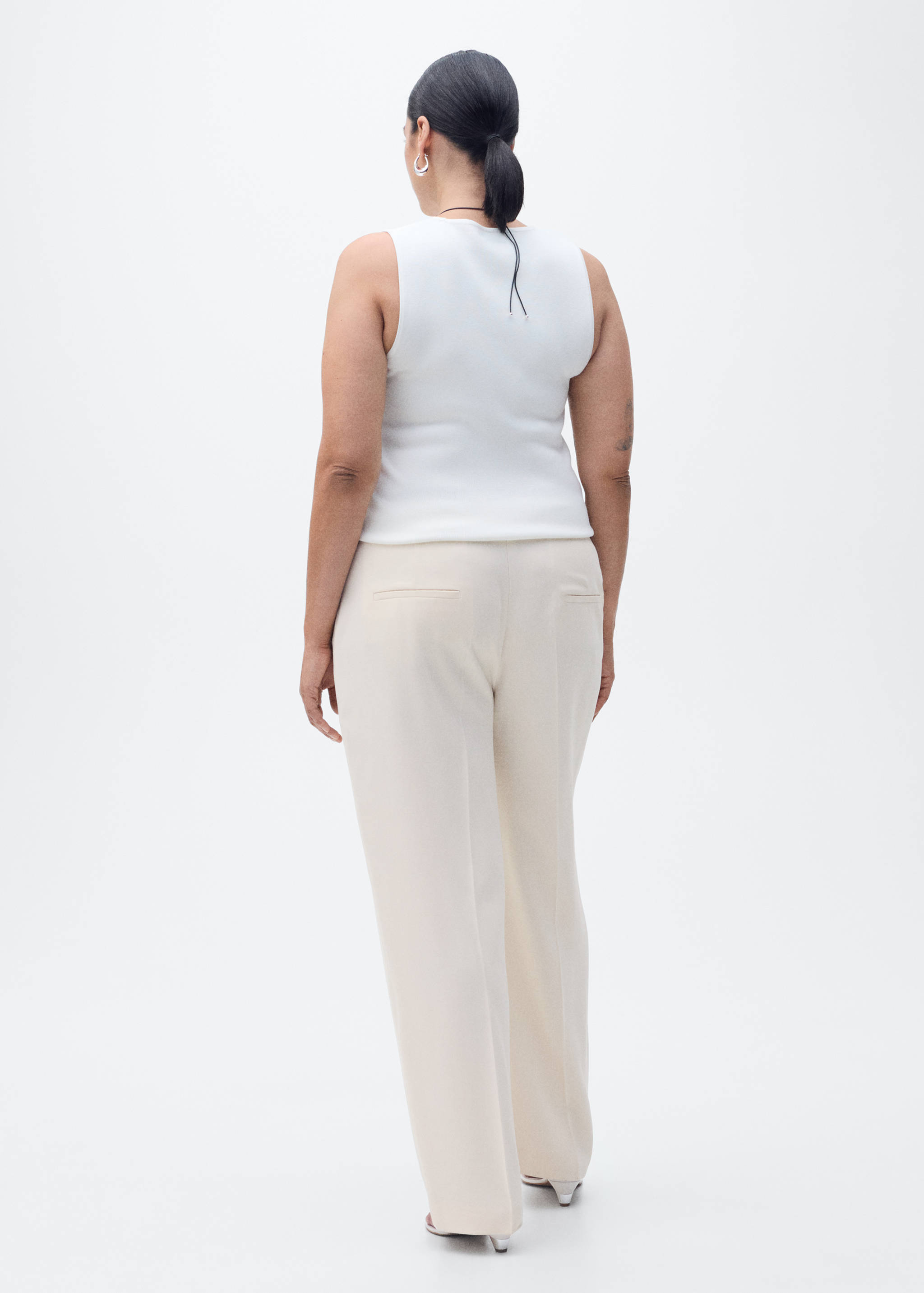 سروال بدلة مستقيم - تفاصيل المنتج 4