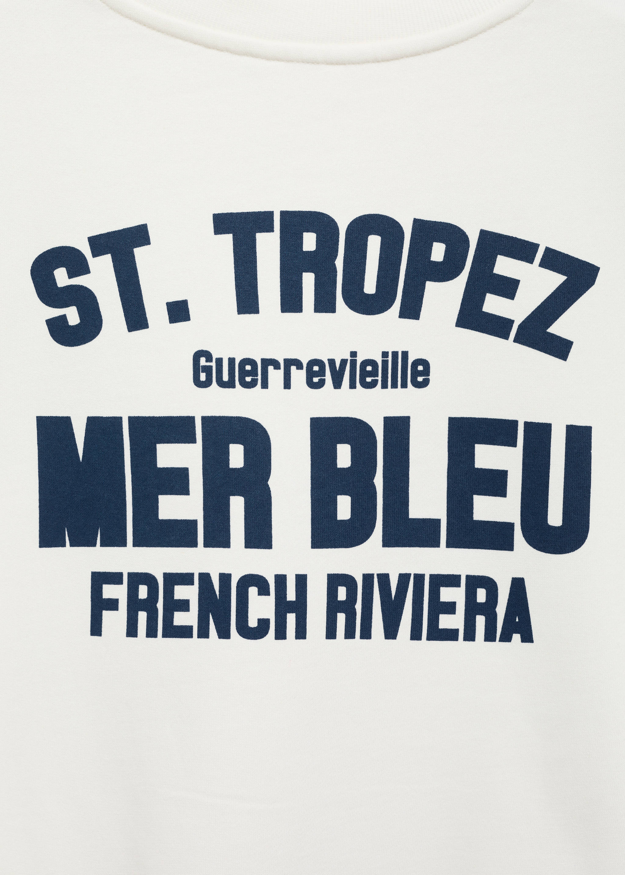 Sudadera algodón mensaje - Detalle del artículo 0