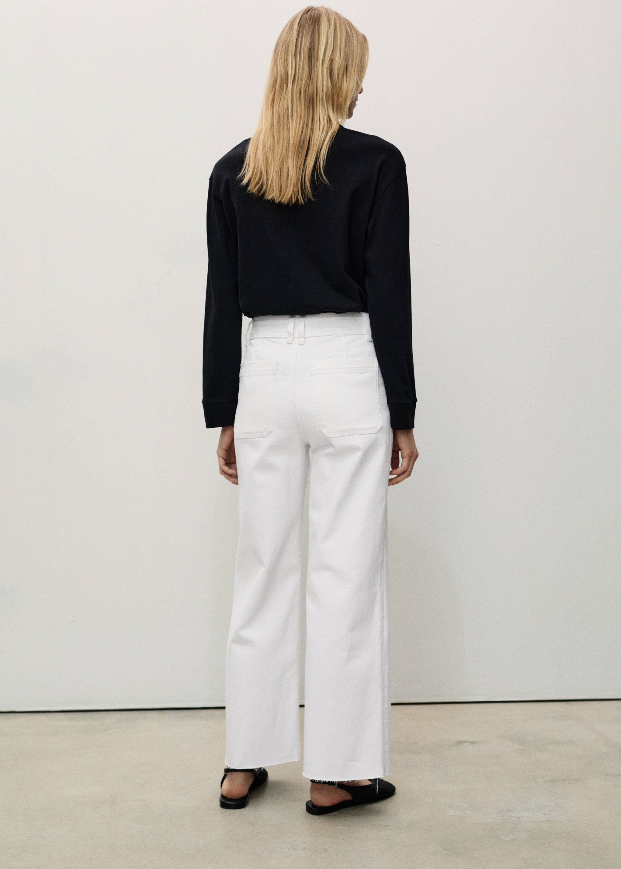 Catherin culotte high-rise jeans - Reverse of the article