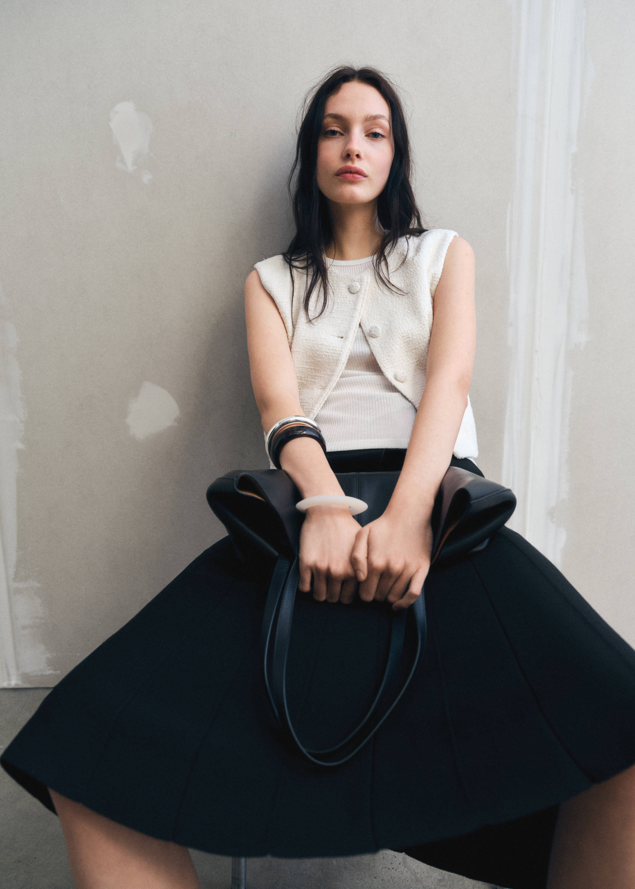 Gilet tweed boutons - Détail de l'article 7