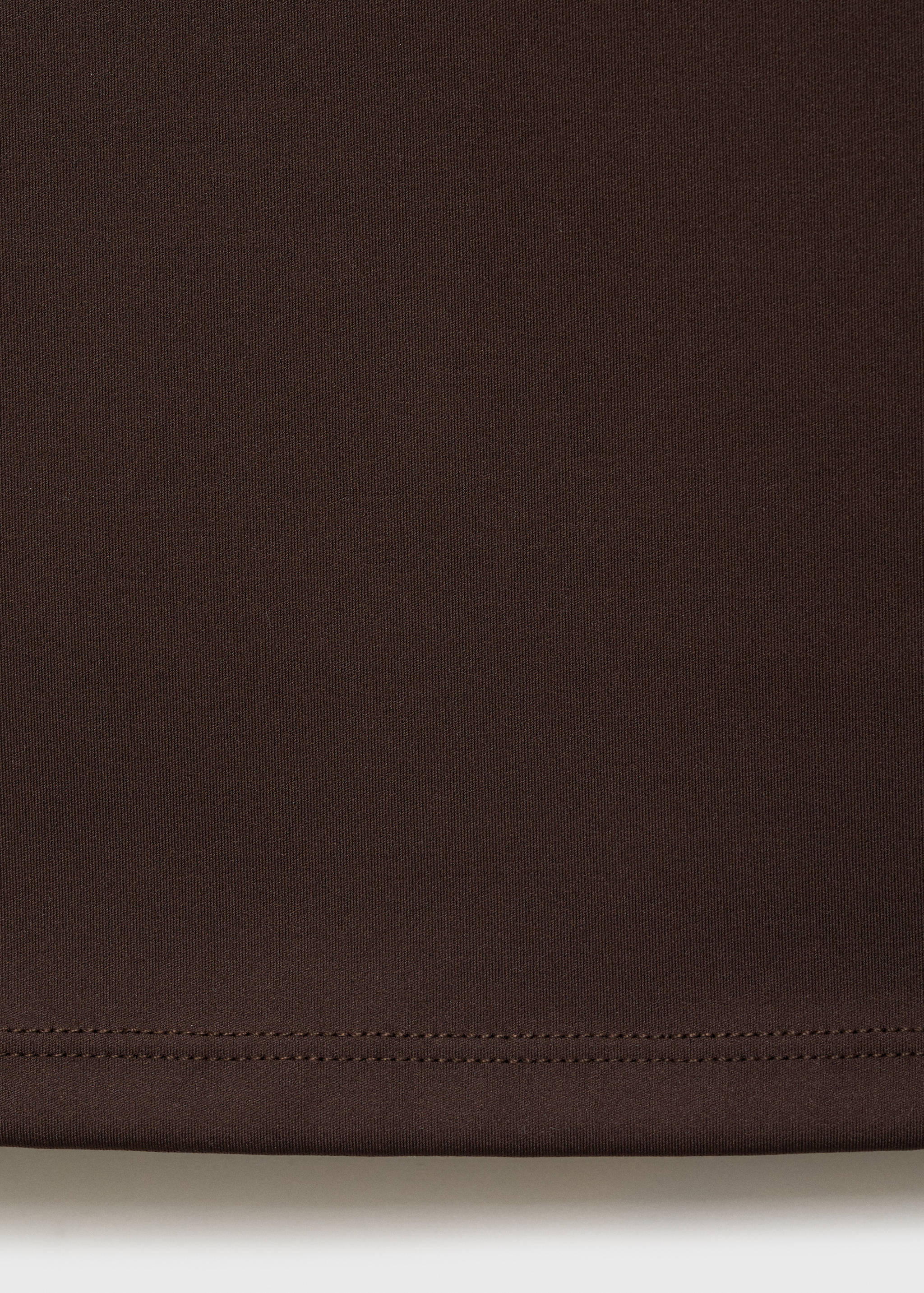 Boat neck strapless top - Details of the article 0