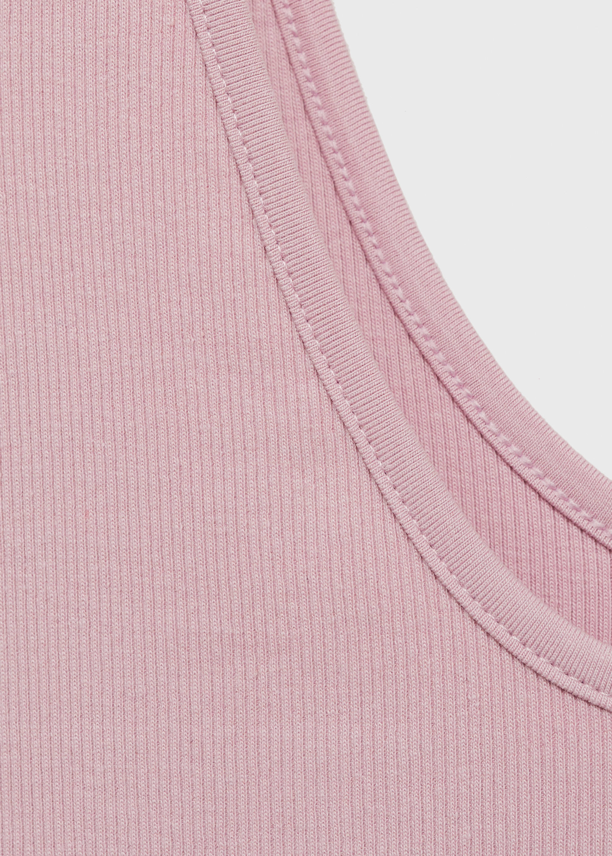 Cotton top with wide straps - Details of the article 8