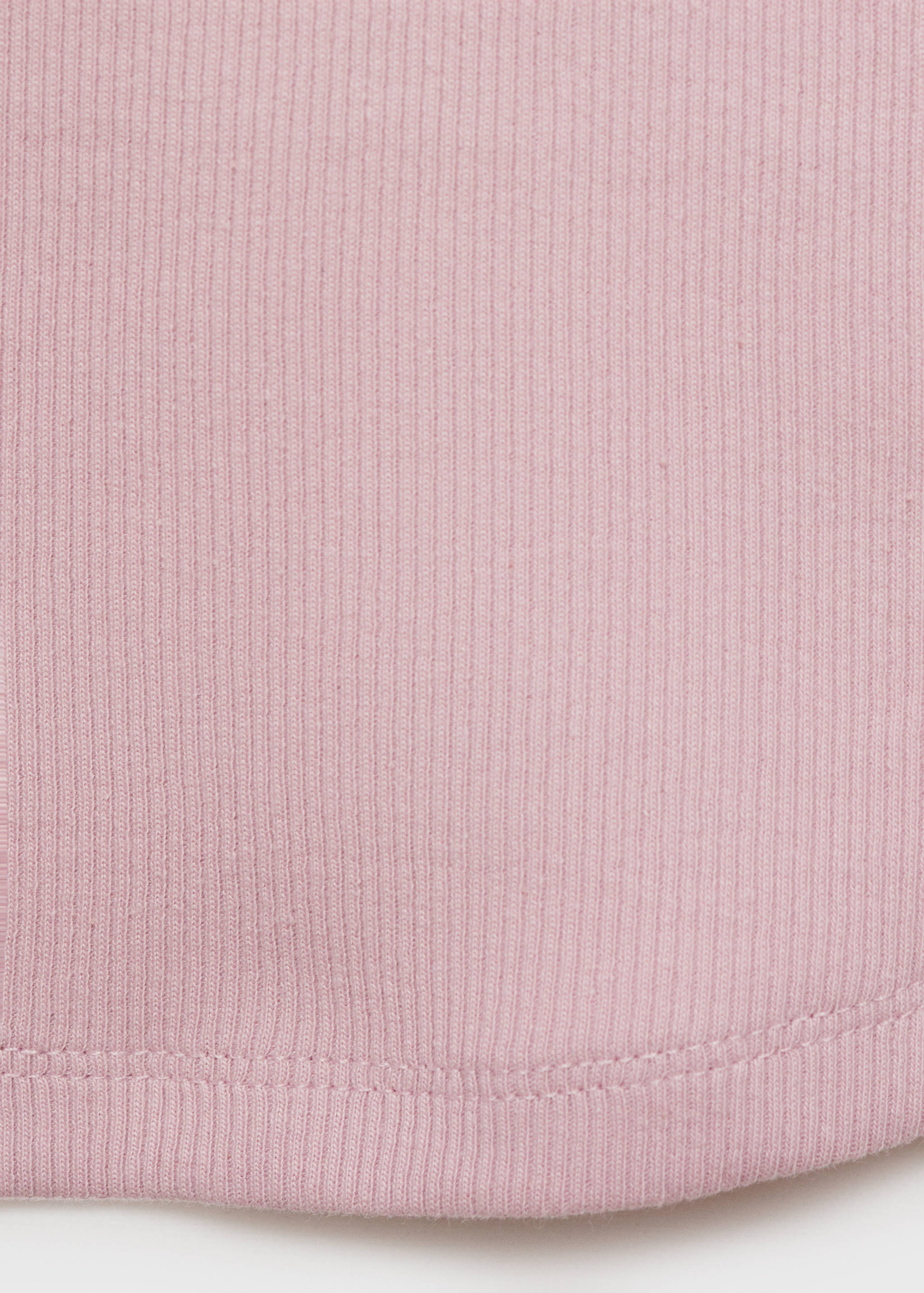 Cotton top with wide straps - Details of the article 0