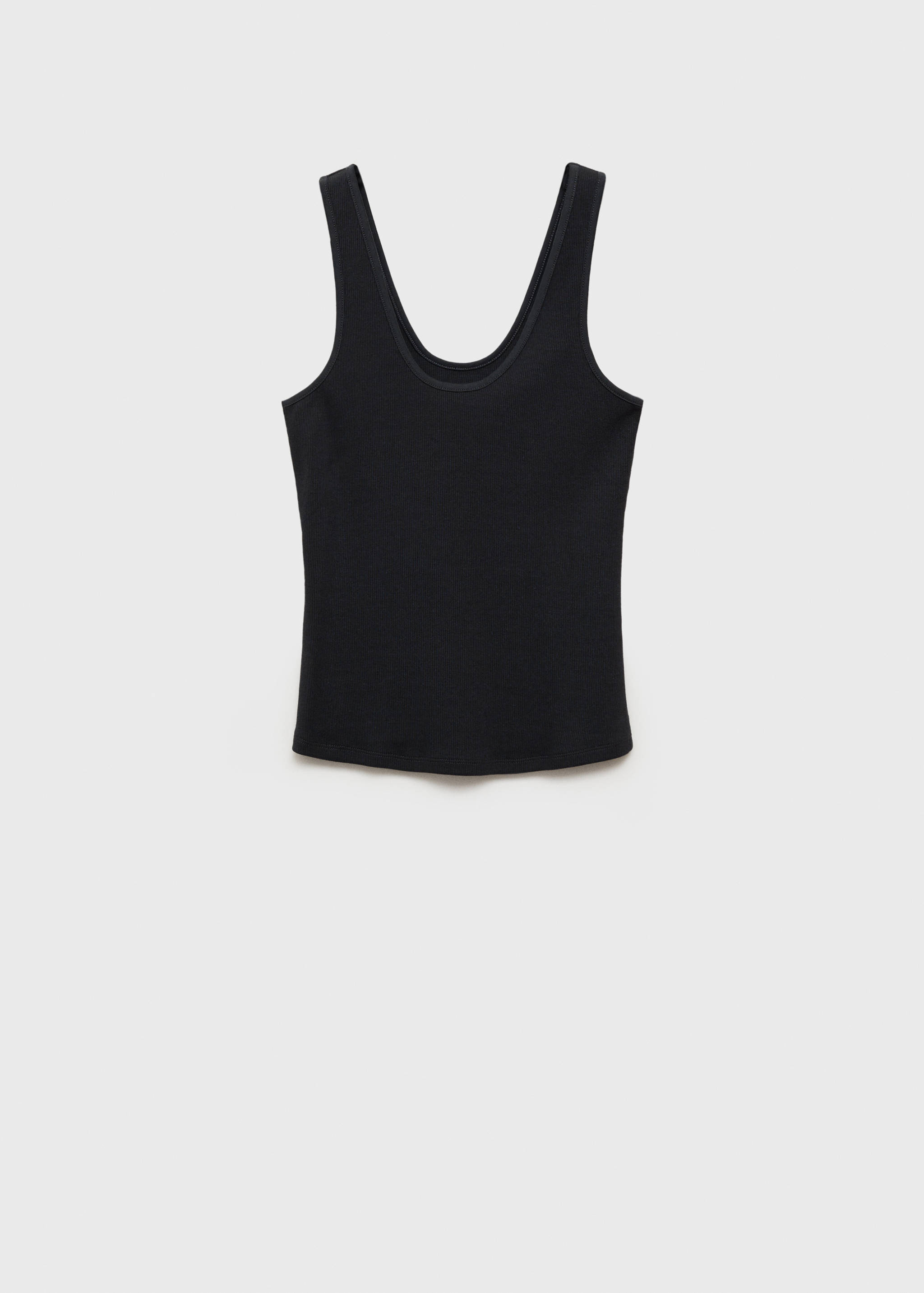 Cotton top with wide straps - Article without model